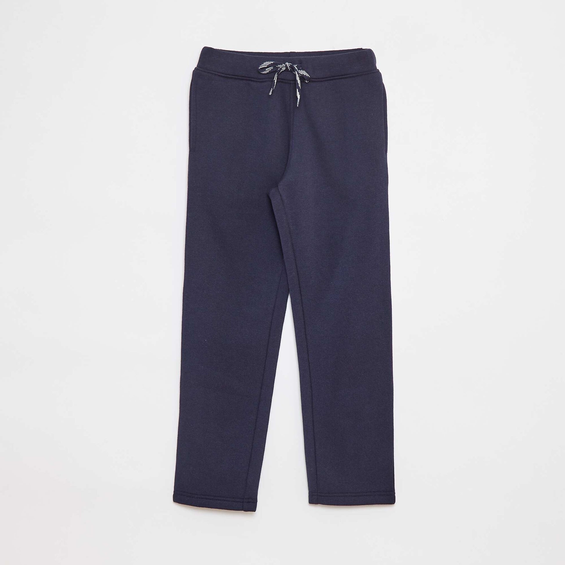 Jogging chiné avec ceinture ajustable BLEU