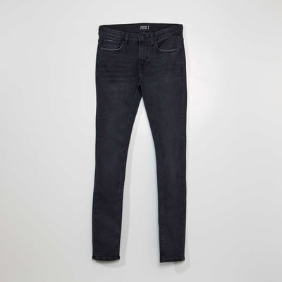 Jean skinny - L34 NOIR DéLAVé