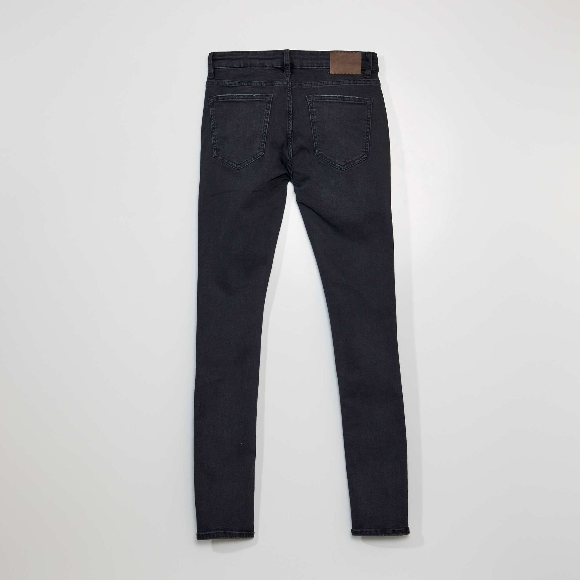 Jean skinny - L34 NOIR DéLAVé