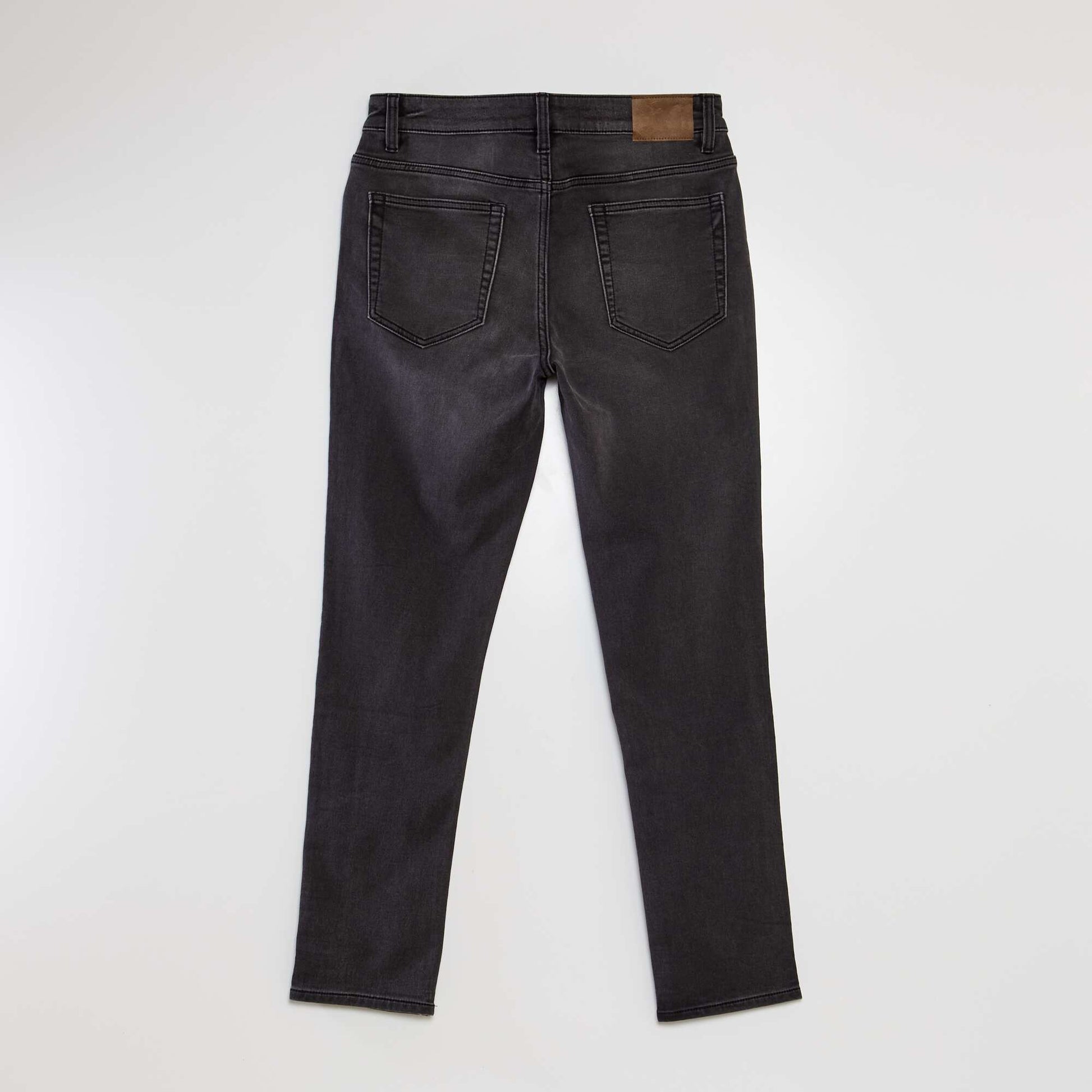 Jean slim stretch - L30 GRIS/NOIR