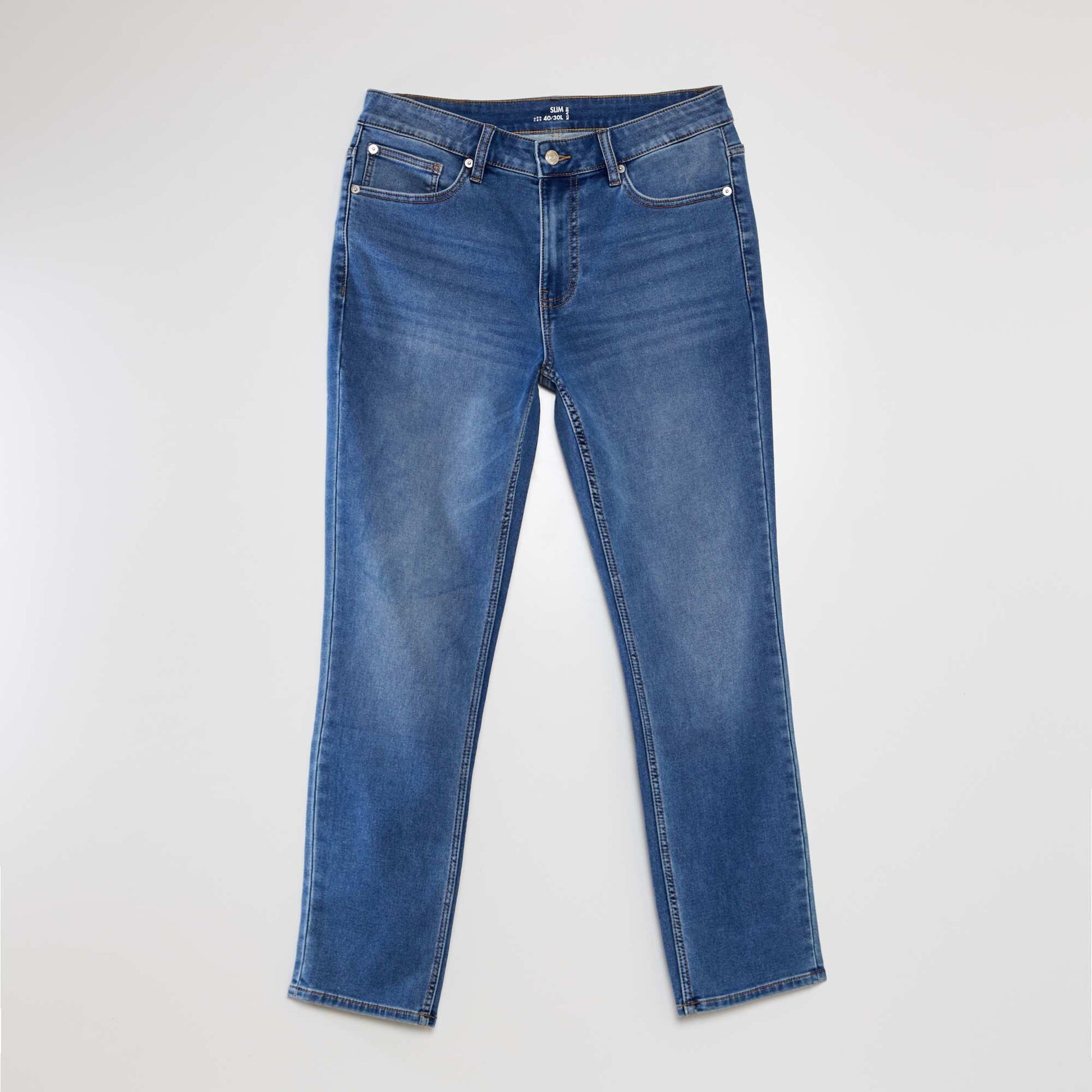Jean slim stretch - L30 DOUBLE STONE