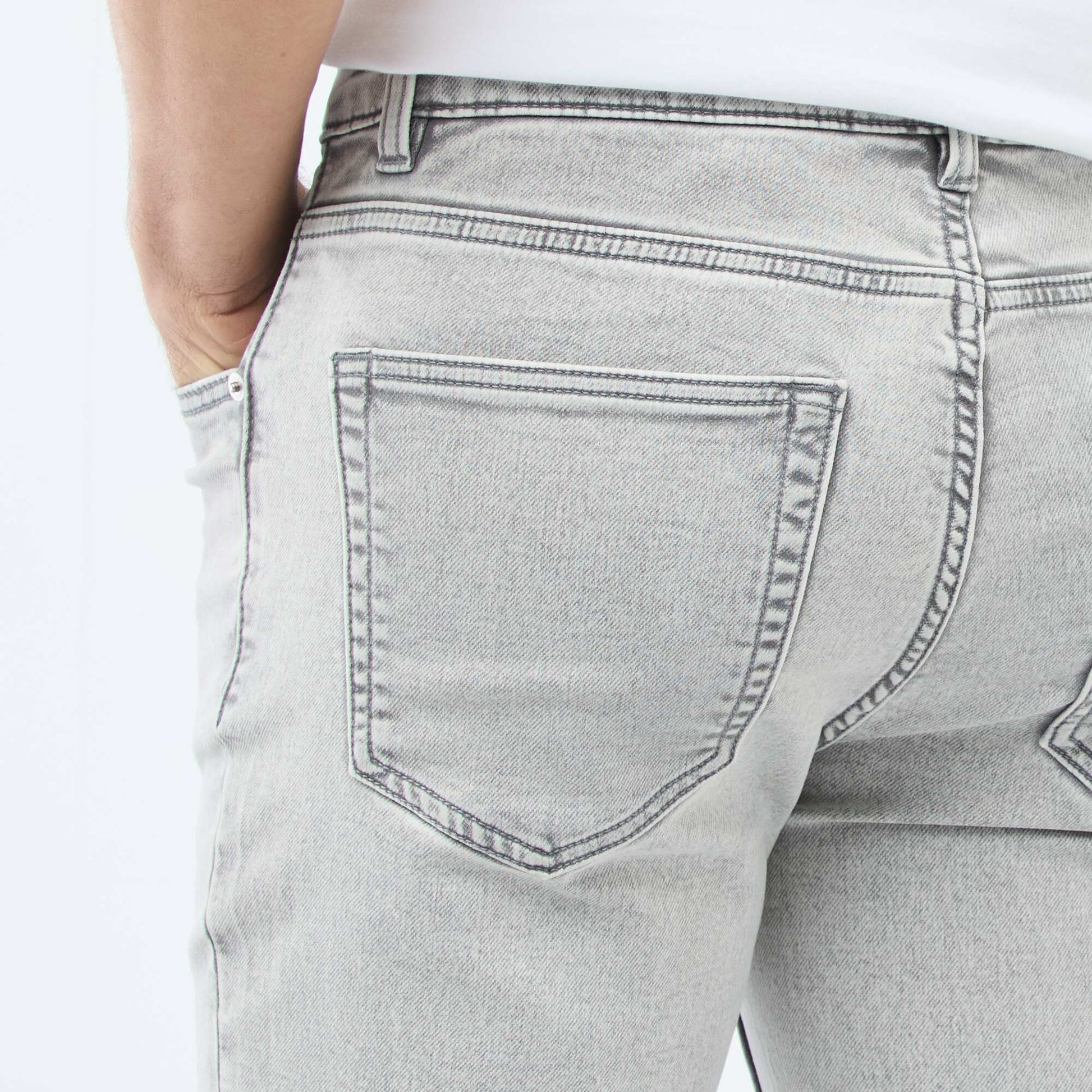 Jean slim stretch - L32 GRIS
