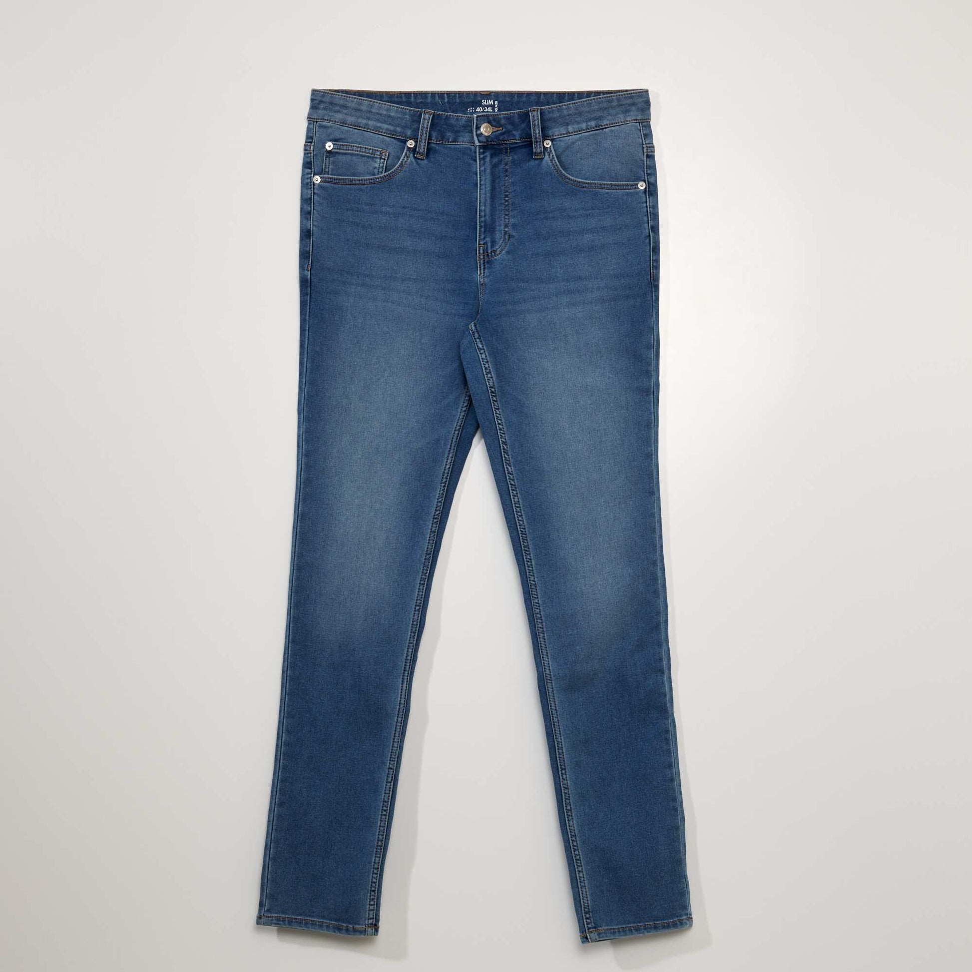 Jean slim BLEU