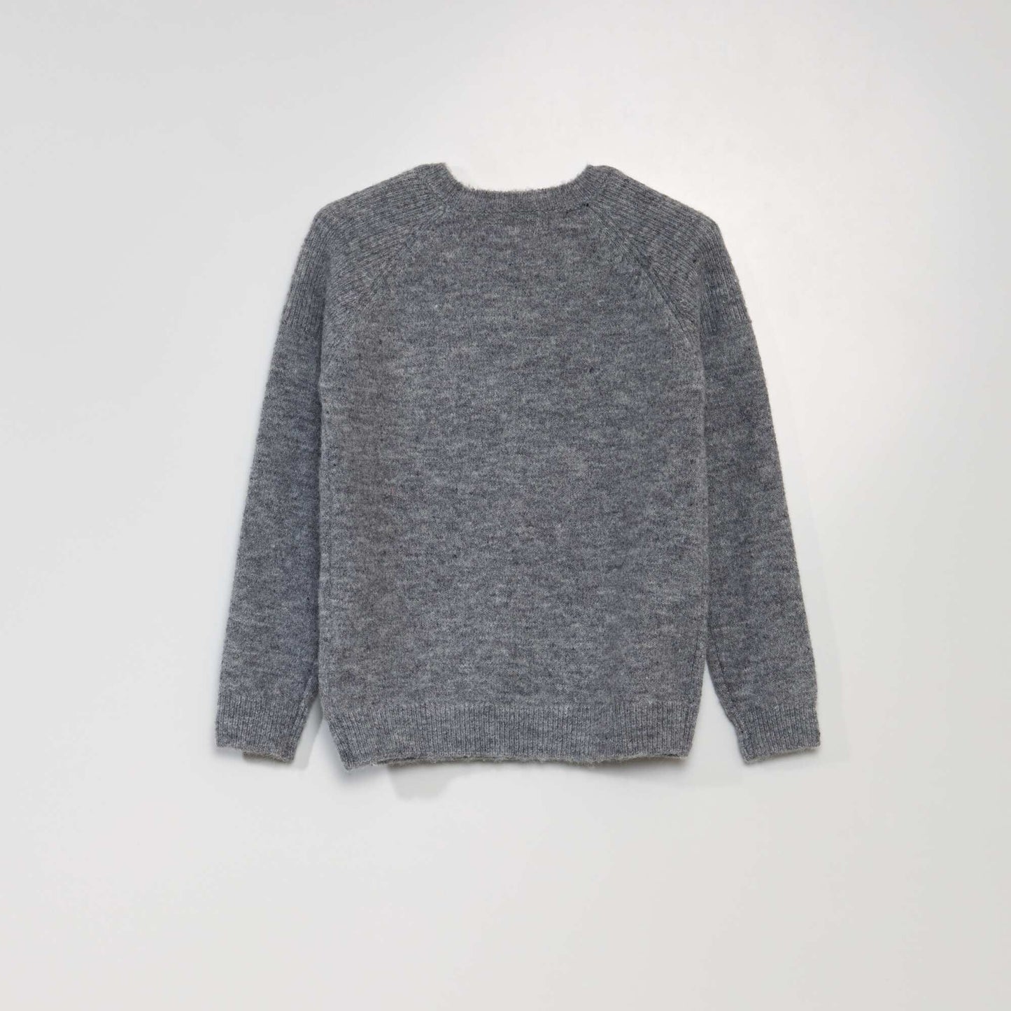 Pull en maille Gris