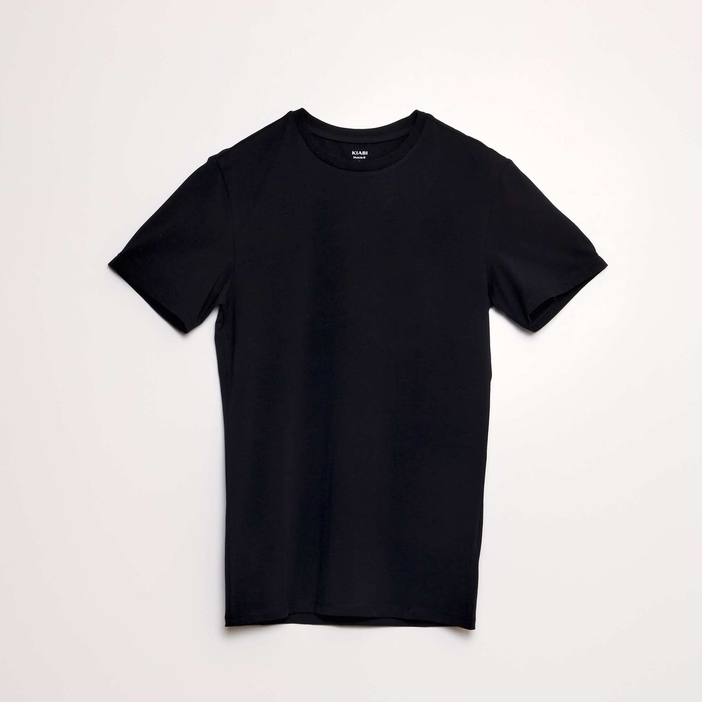 Tee-shirt uni - Muscle fit noir