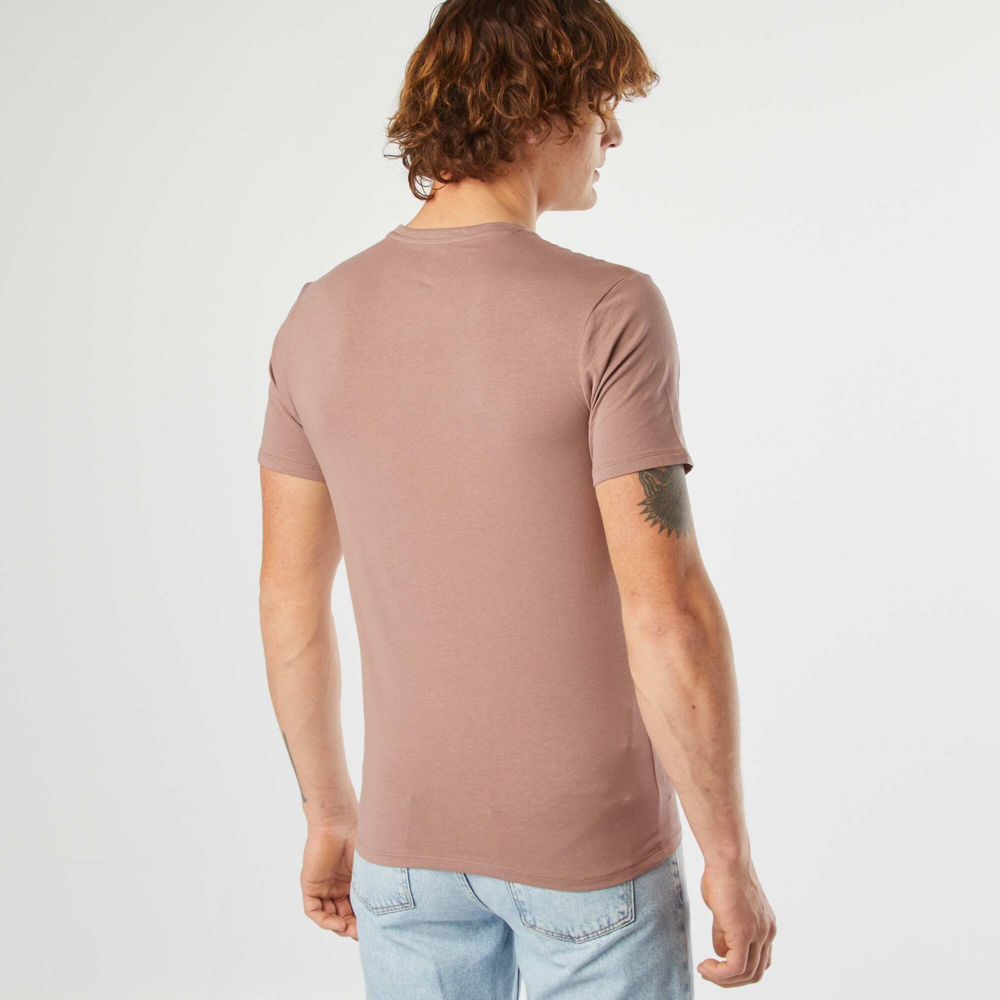 Tee-shirt uni - Slim fit VIOLET