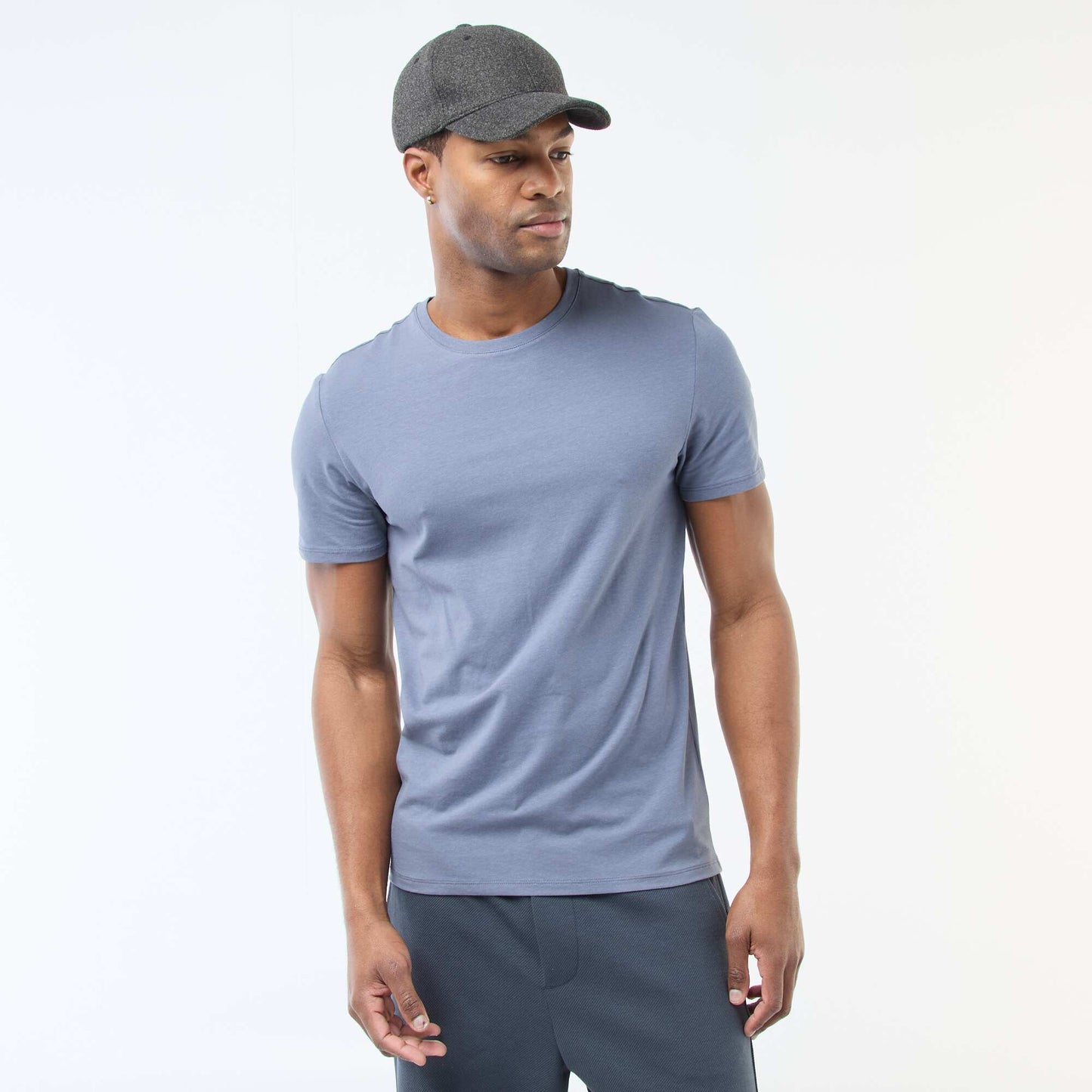 Tee-shirt uni - Slim fit GRIS
