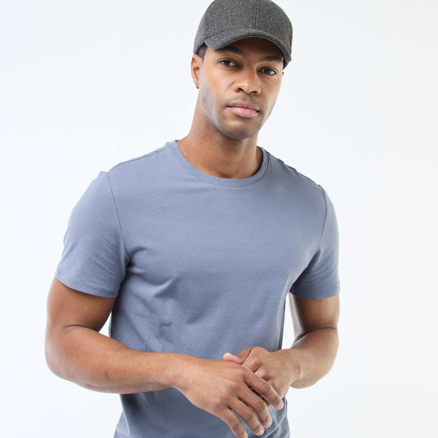 Tee-shirt uni - Slim fit GRIS