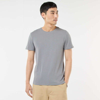 Tee-shirt uni - Slim fit GRIS