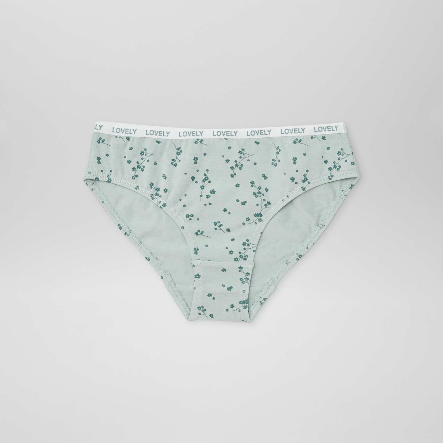 Lot de 4 culottes imprimées Vert