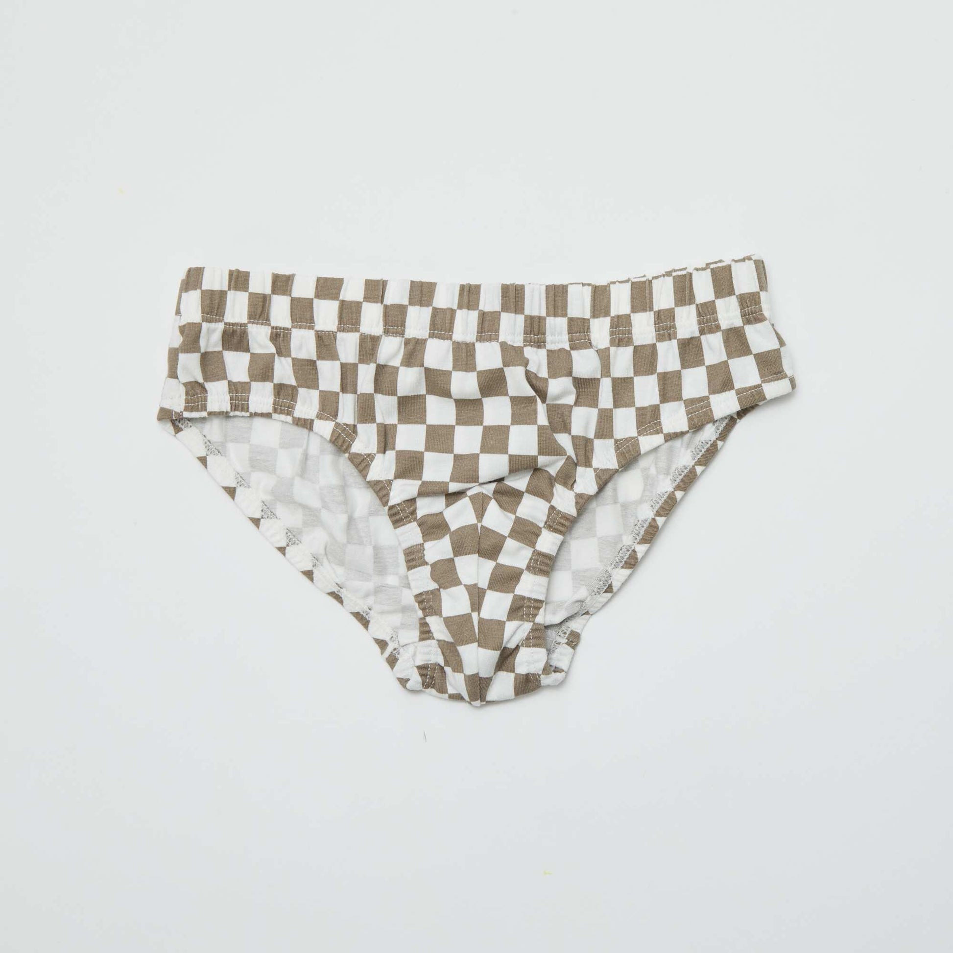 Lot de 7 slips imprimés BLANC