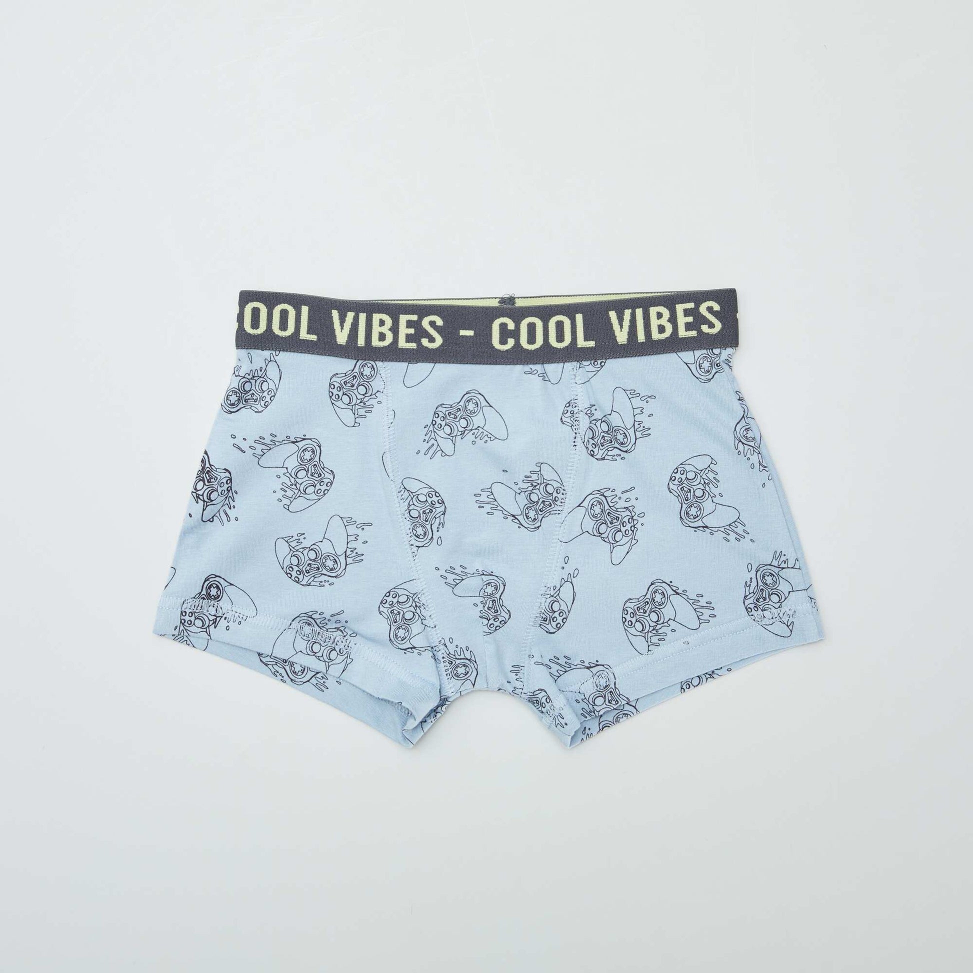Lot de 3 boxers stretch GRIS