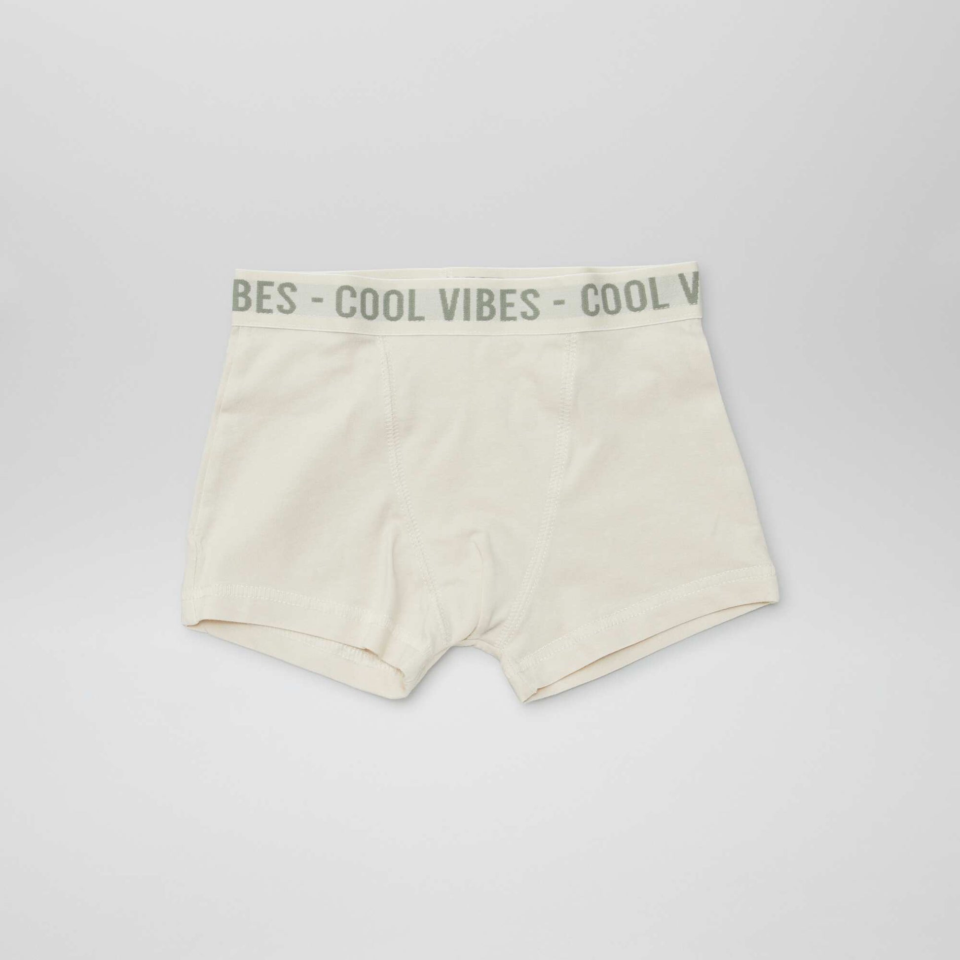 Lot de 3 boxers stretch VIOLET/VERT