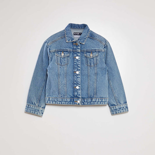 Veste en jean Bleu