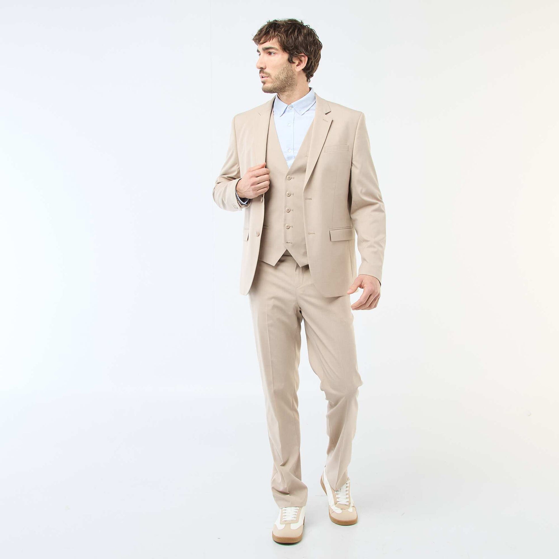 Gilet 'garçon de café' BEIGE