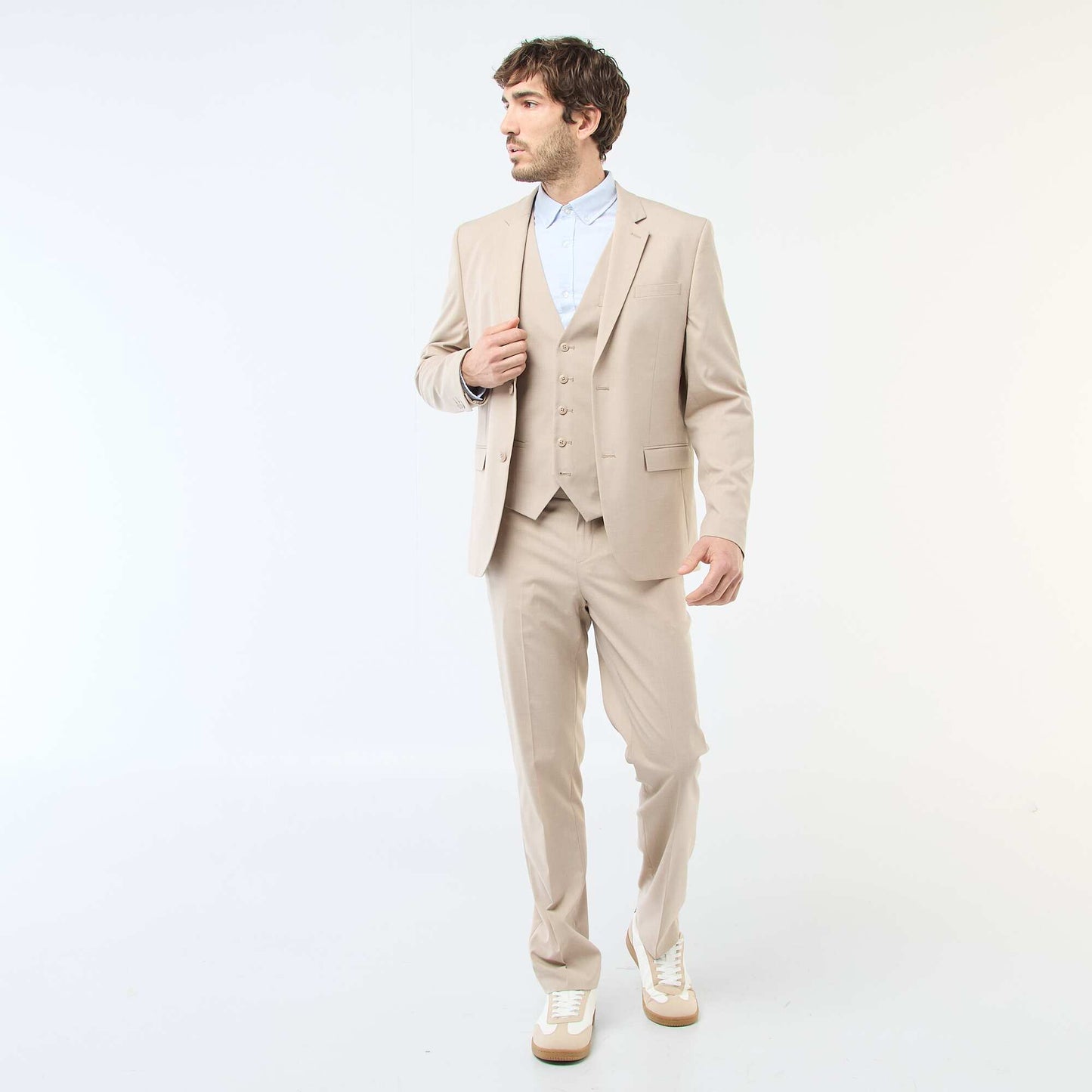 Gilet 'garçon de café' BEIGE