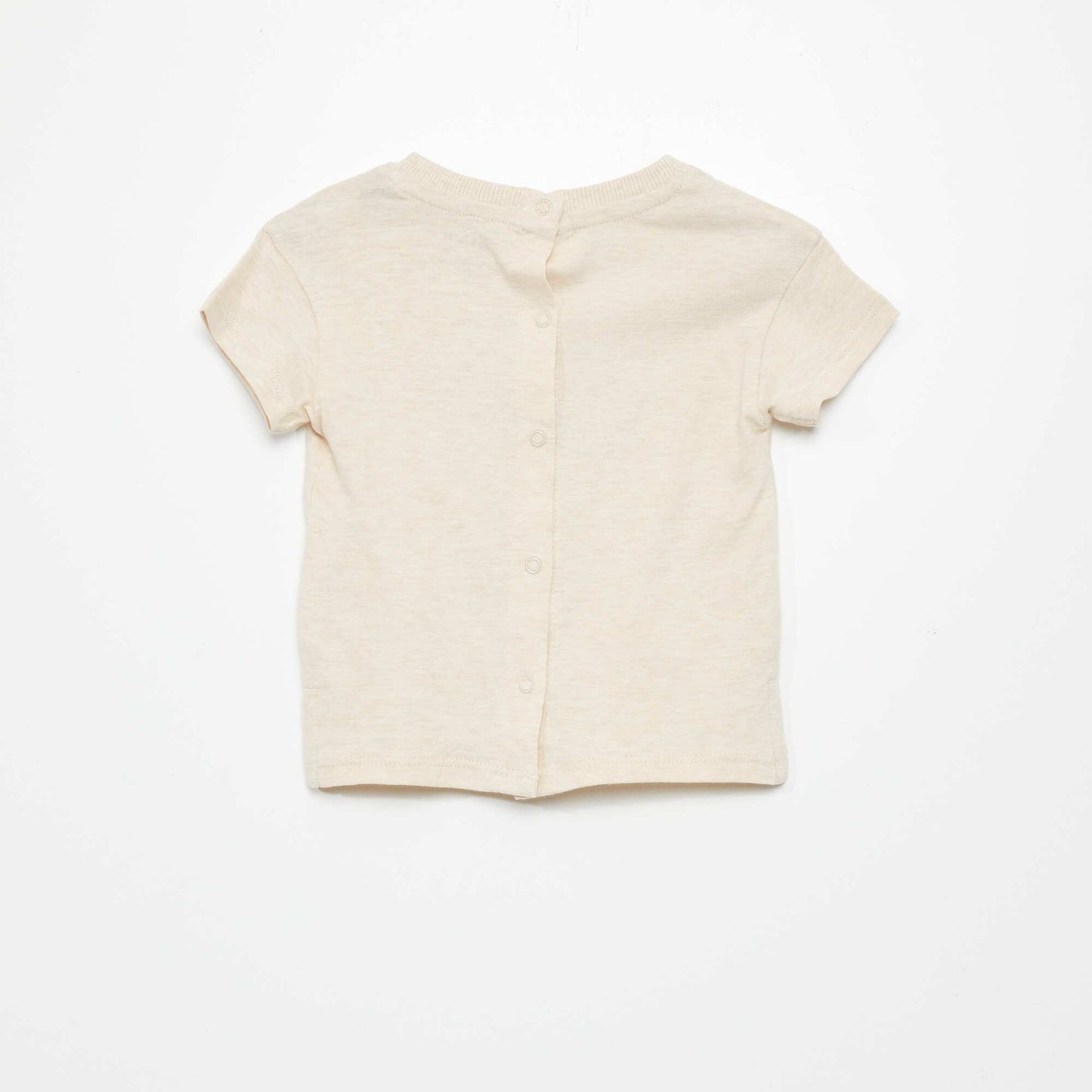 T-shirt en jersey BEIGE