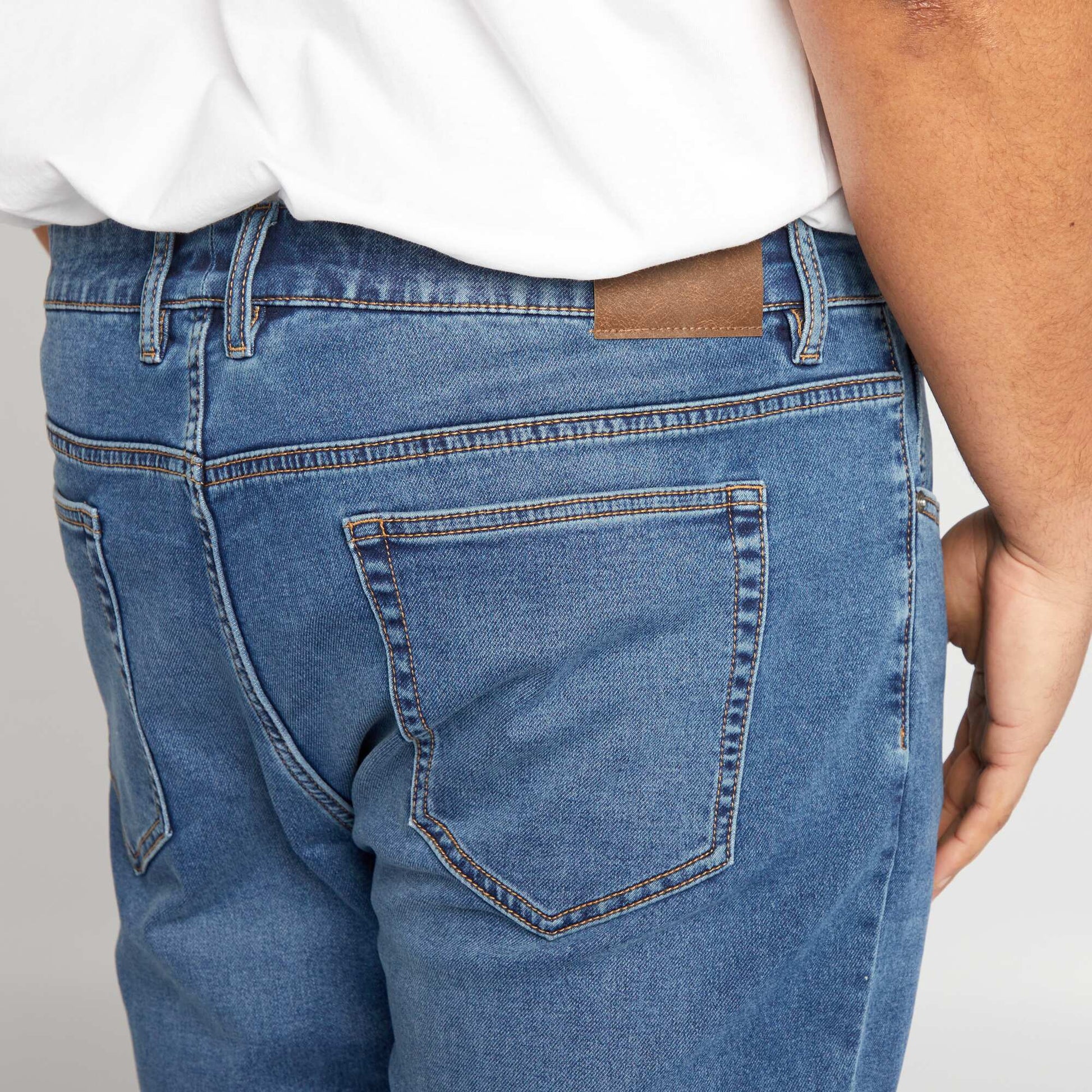 Jean slim à 5 poches - L30 STONE