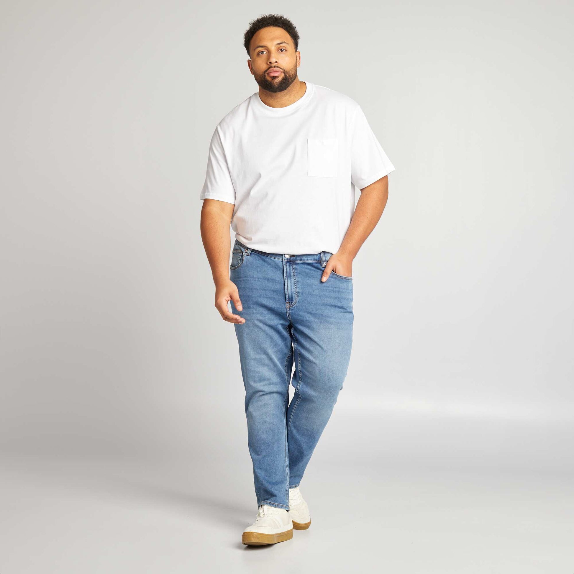Jean slim à 5 poches - L30 DOUBLE STONE