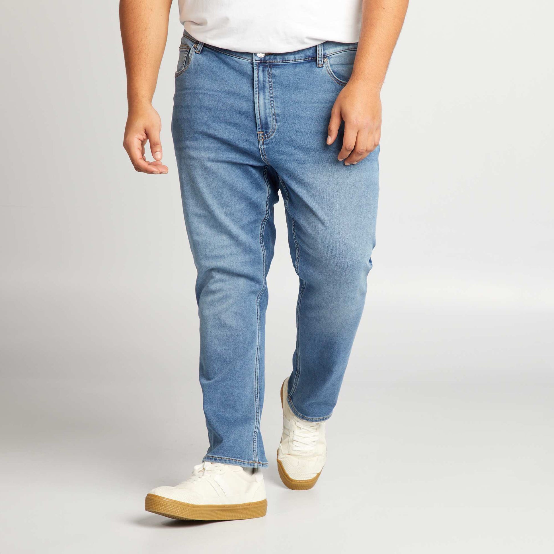 Jean slim à 5 poches - L30 DOUBLE STONE