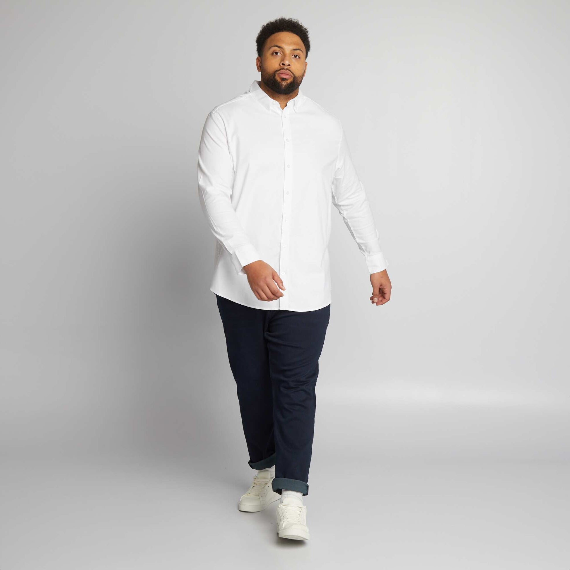 Jean slim à 5 poches - L30 BLEU MARINE