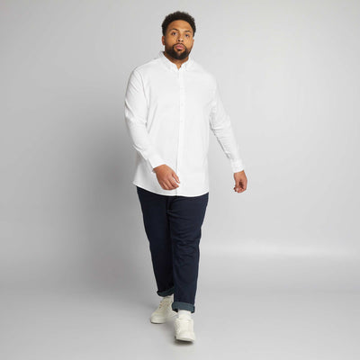 Jean slim à 5 poches - L30 BLEU MARINE