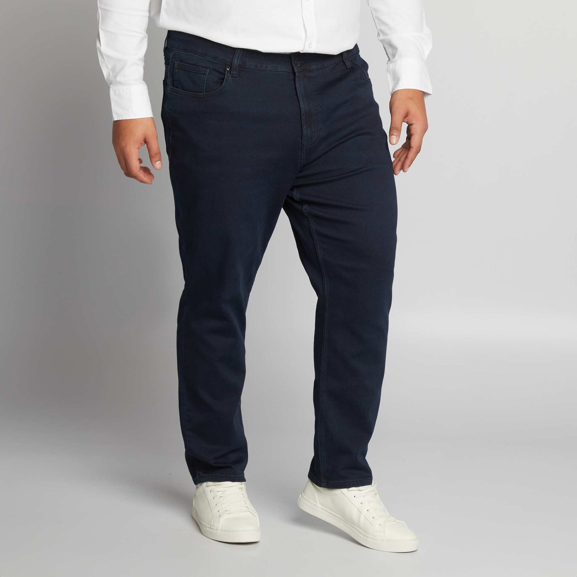 Jean slim à 5 poches - L30 BLEU MARINE