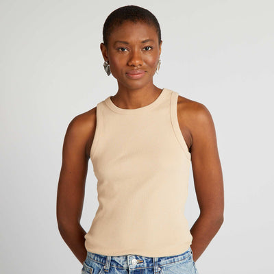 D bardeur c tel encolure am ricaine Beige