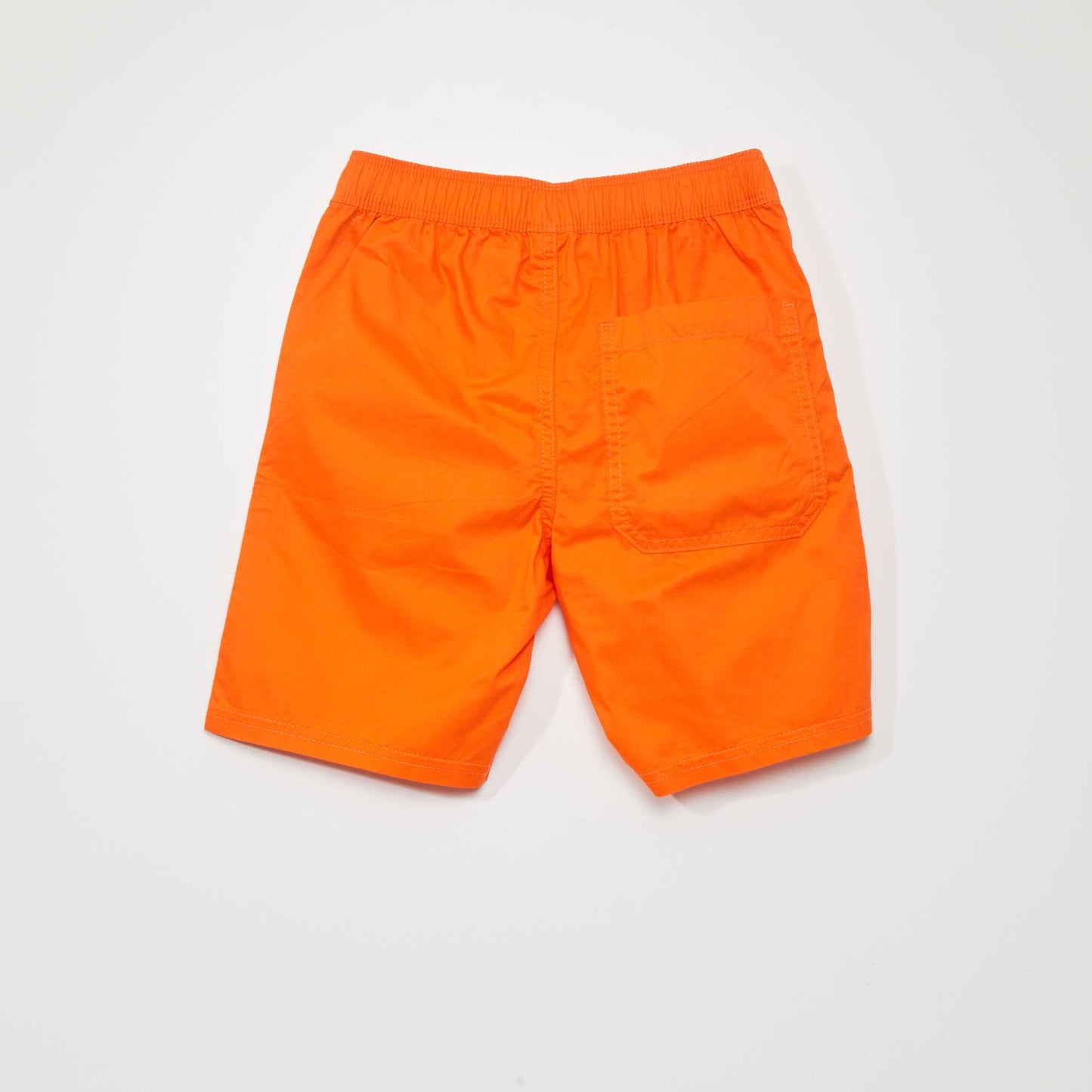 Bermuda regular en twill Orange