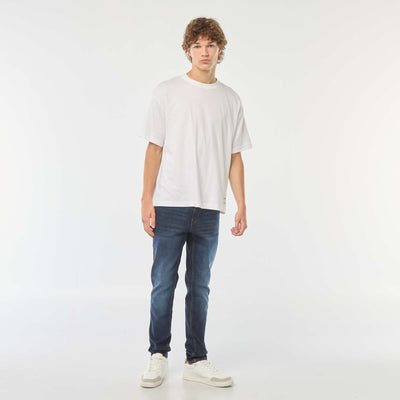 Jean slim à 5 poches BRUT