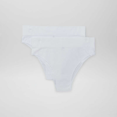 Lot de 2 tangas c tel s sans couture blanc
