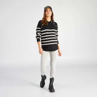 Legging maternité GRIS