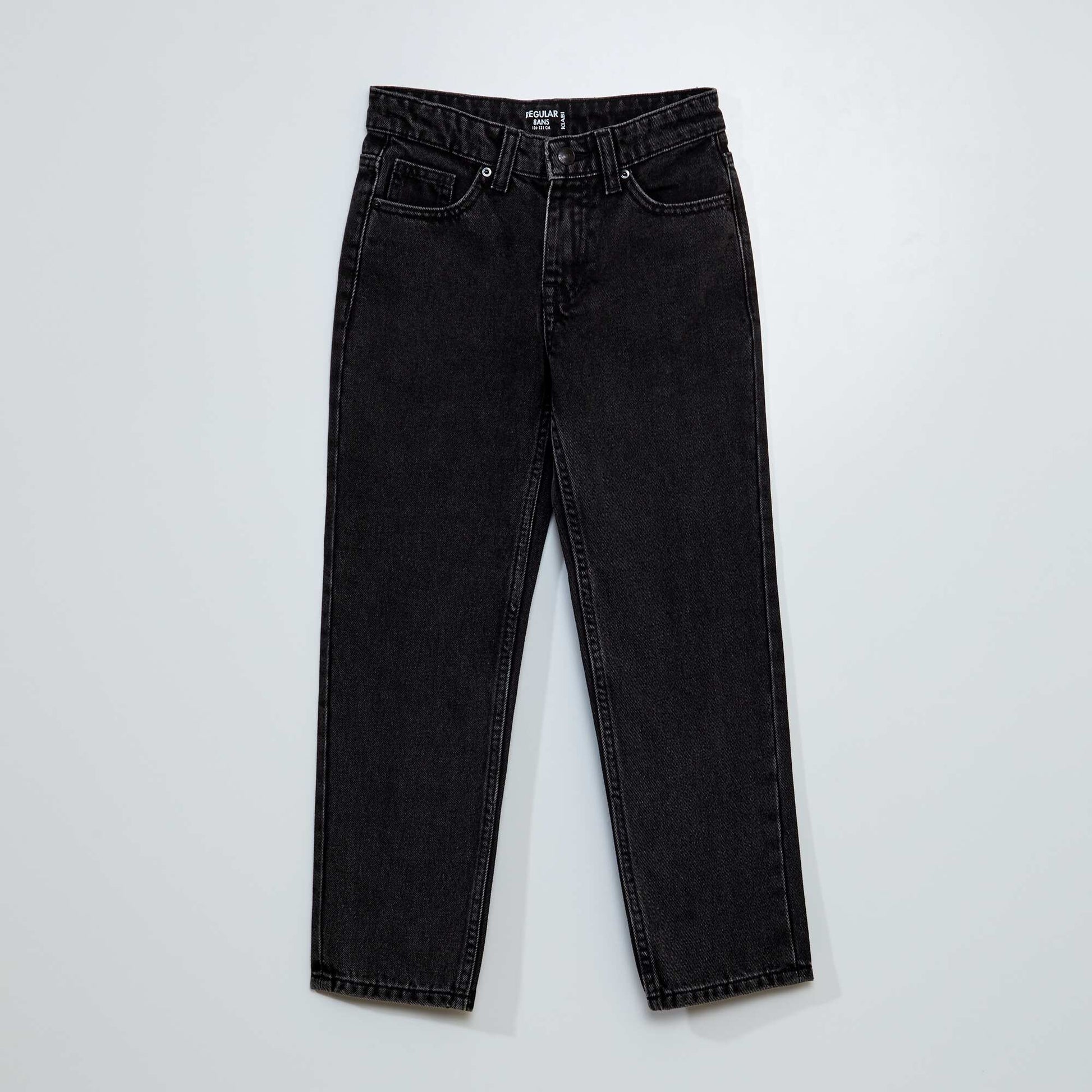 Jean droit à 5 poches GRIS VINTAGE