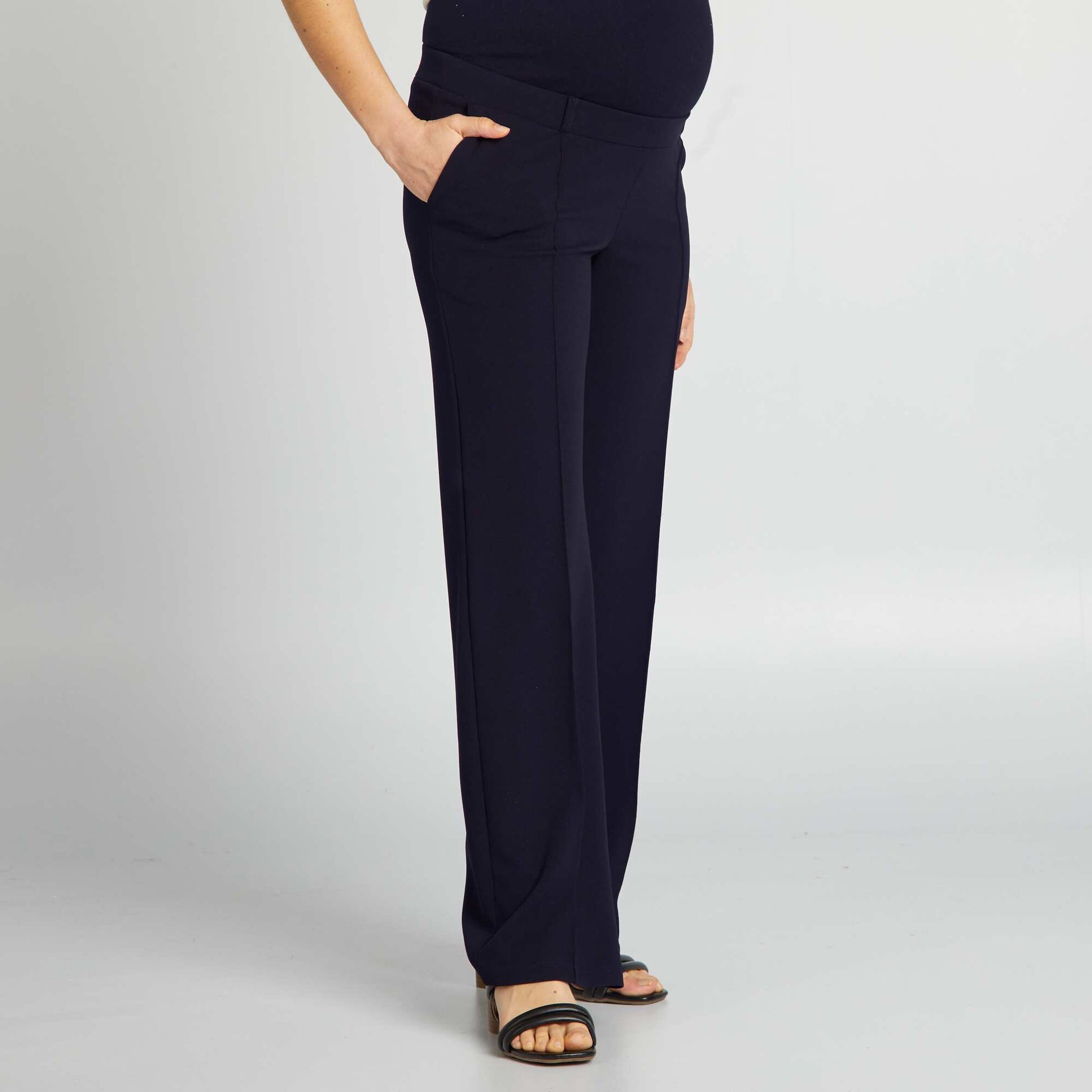 Pantalon milano de maternit Noir