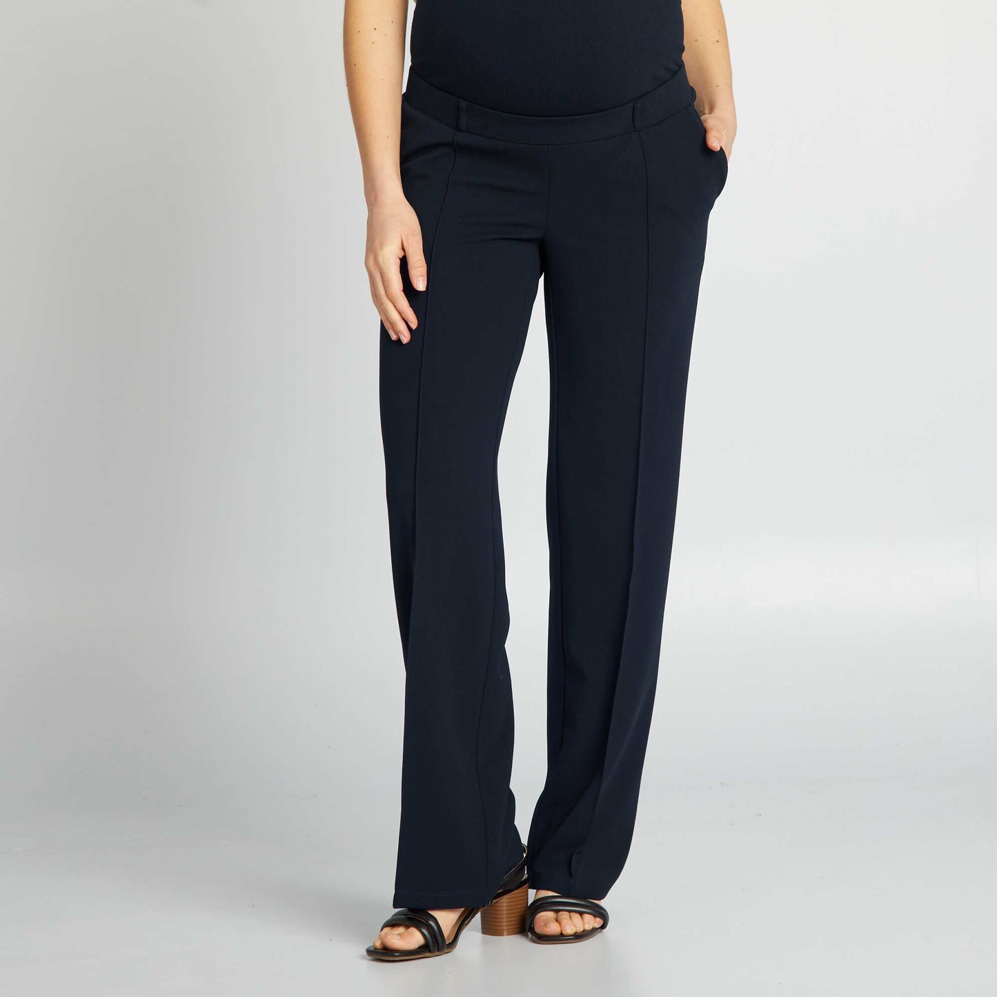 Pantalon milano de maternit Noir