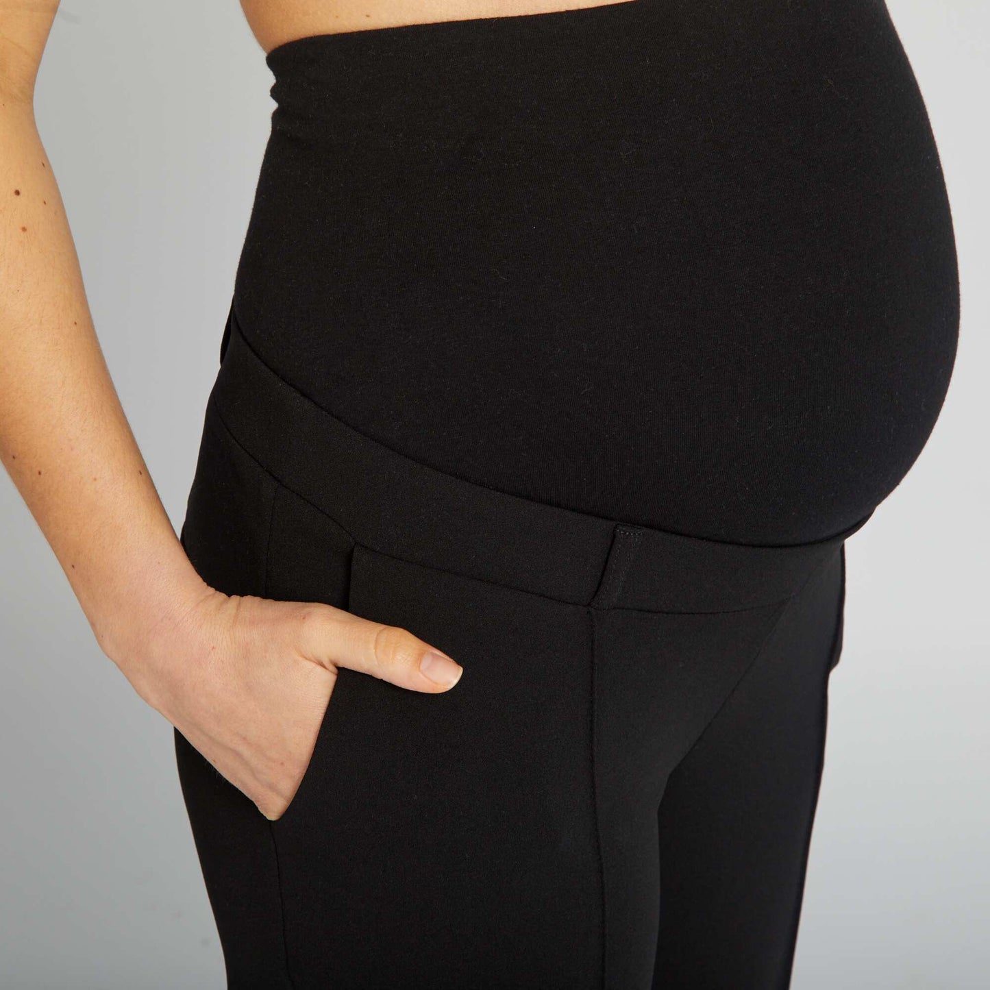 Pantalon milano de maternit Noir