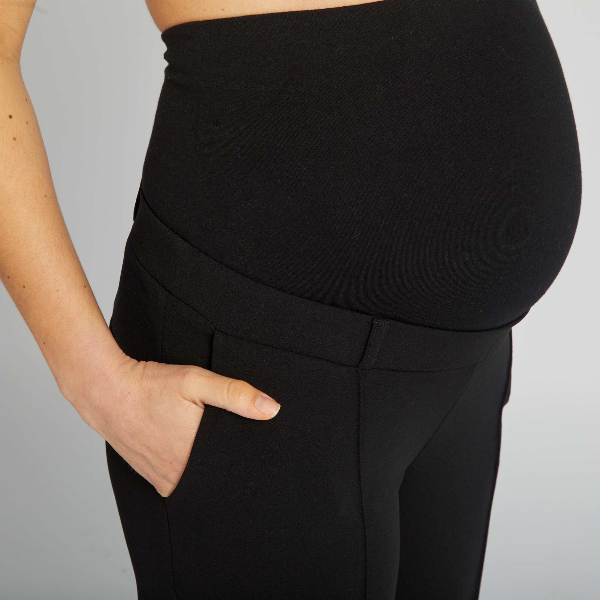 Pantalon milano de maternit Noir