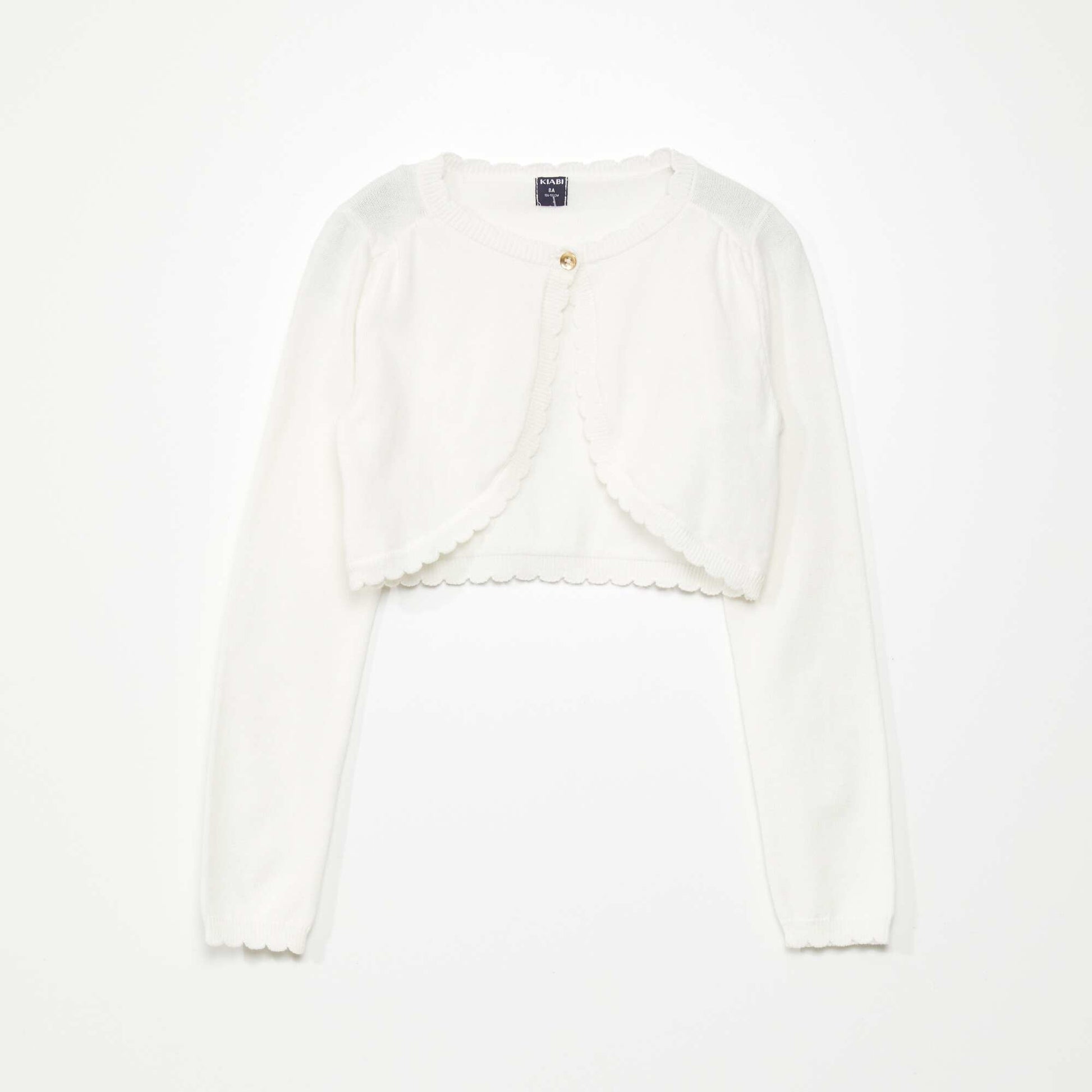 Gilet Bol ro Blanc