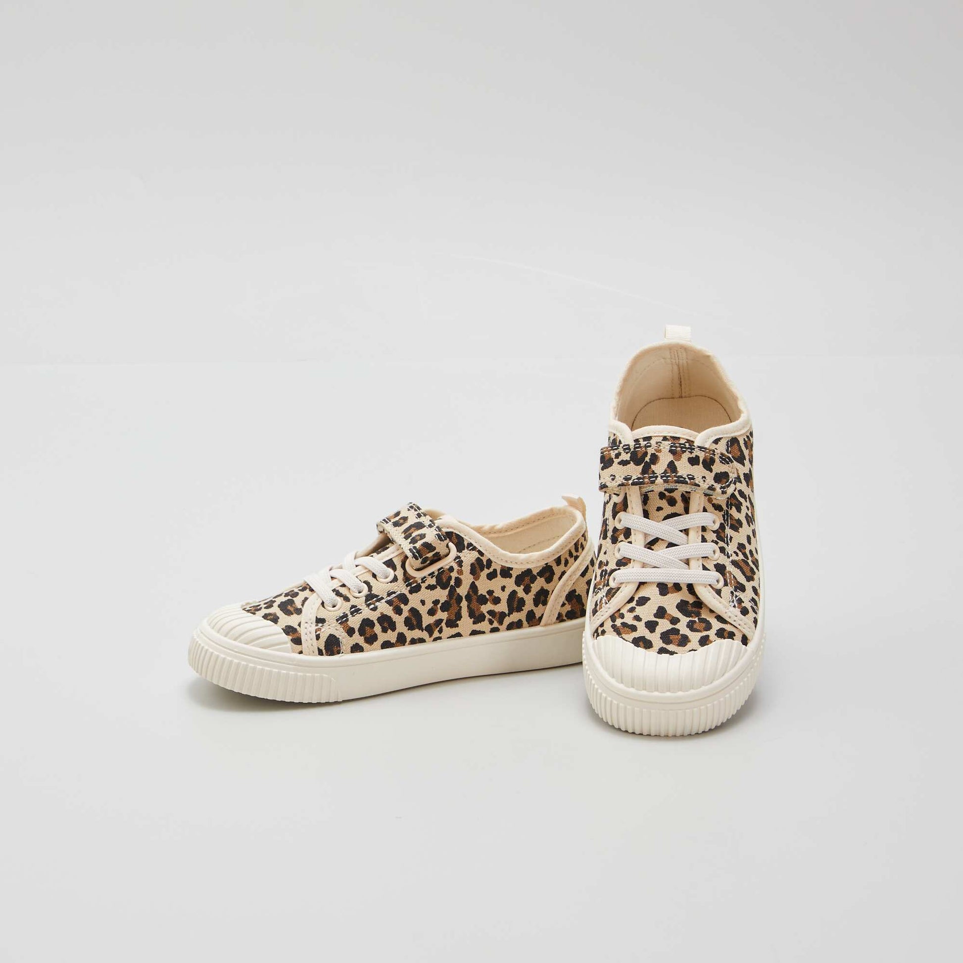 Baskets en toile L opard