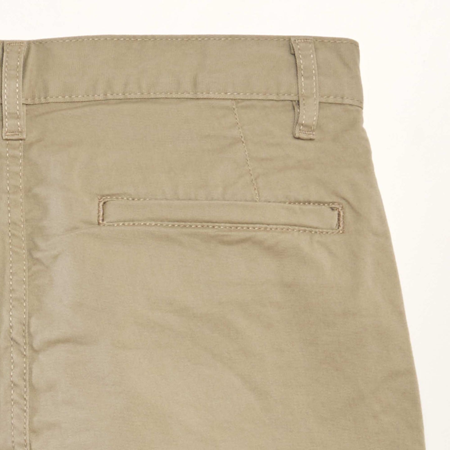 Bermuda chino uni Beige