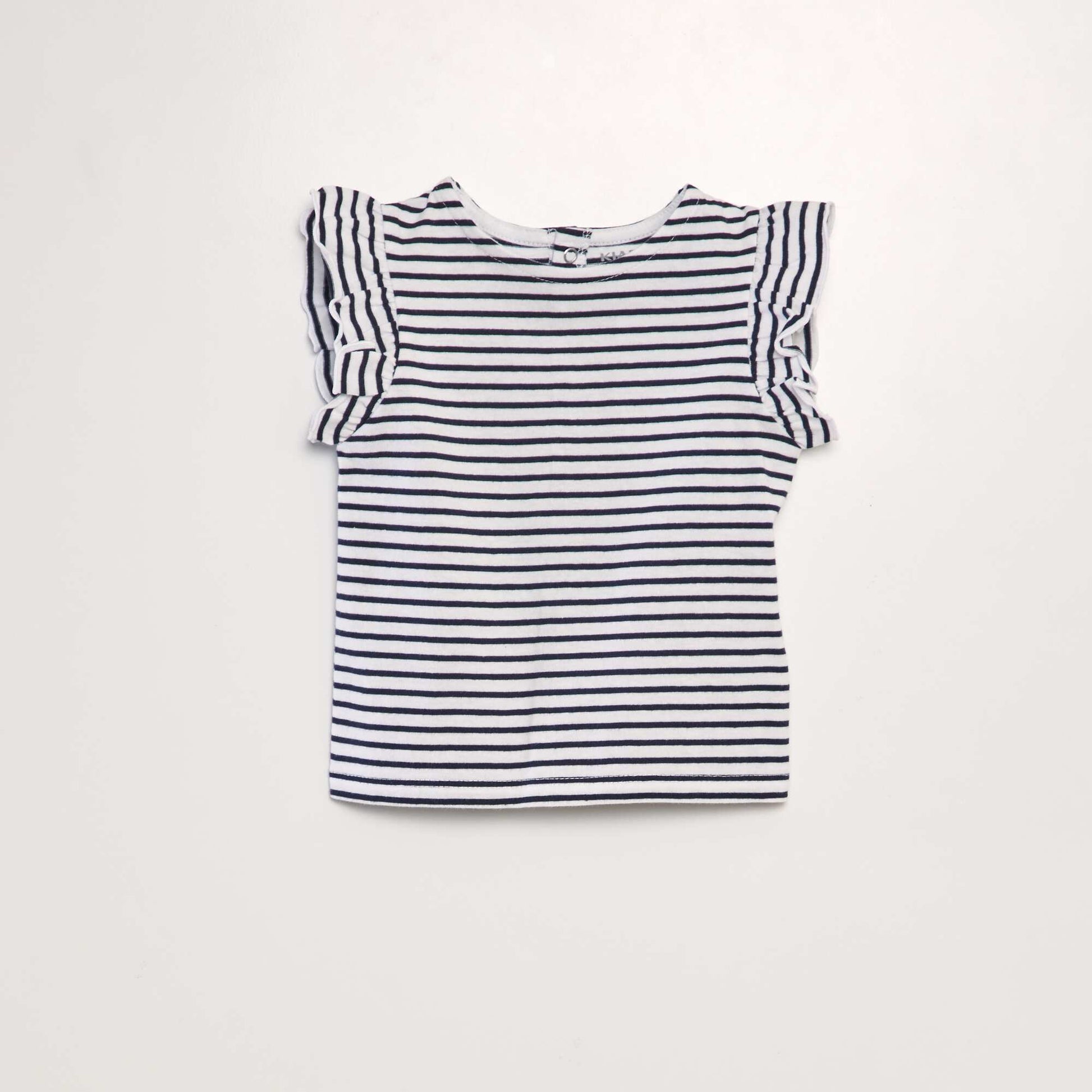 T-shirt volants Marine