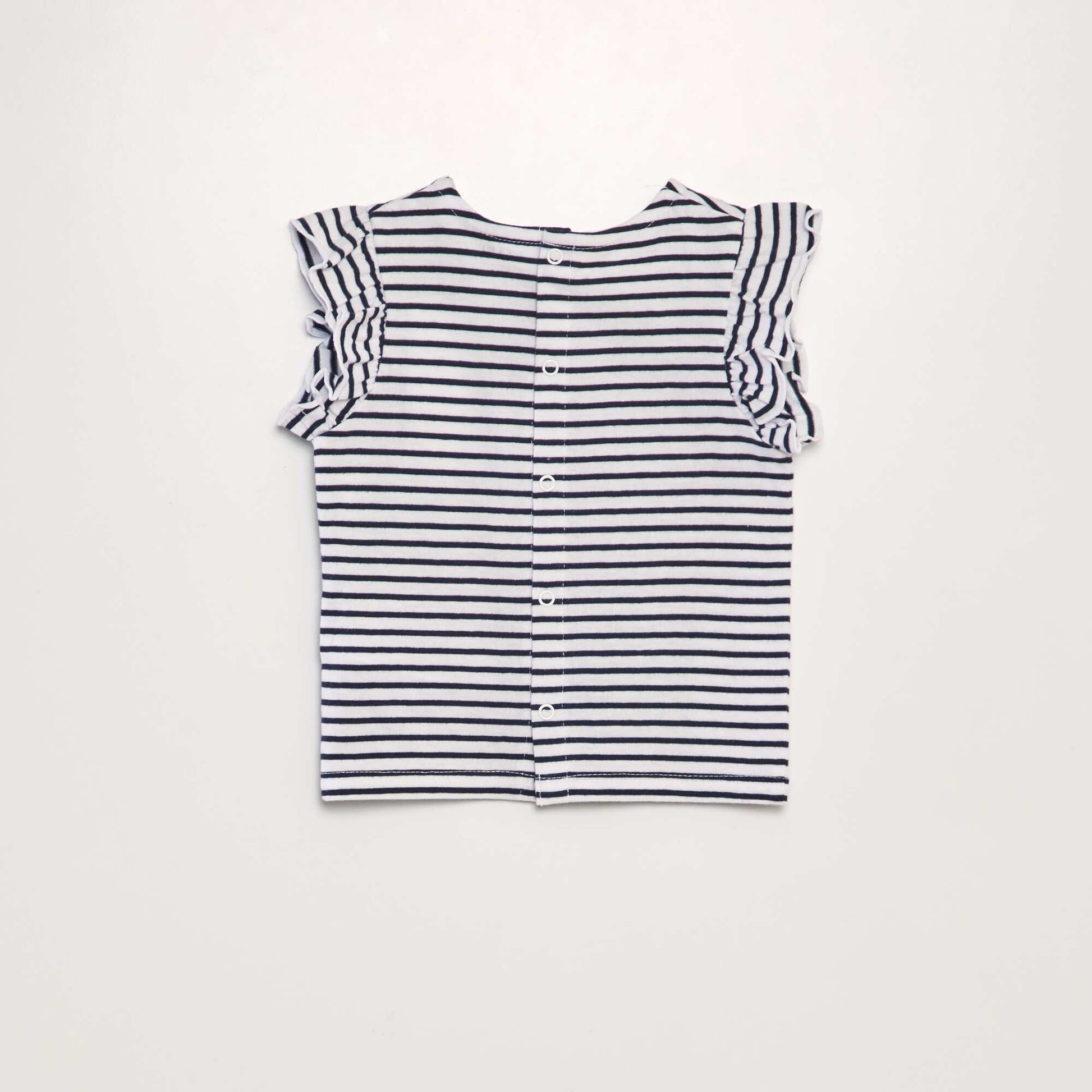 T-shirt volants Marine