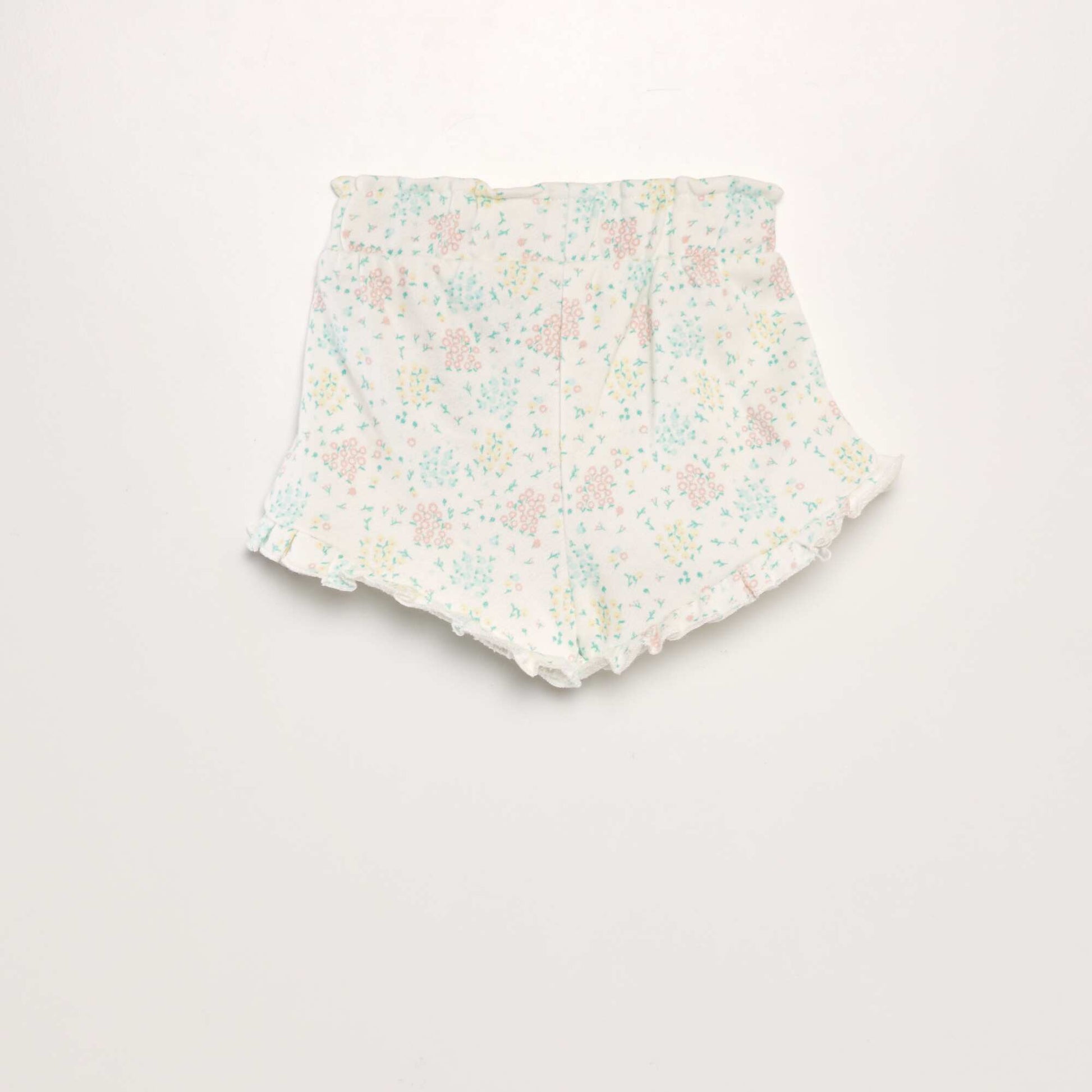 Short imprim Blanc
