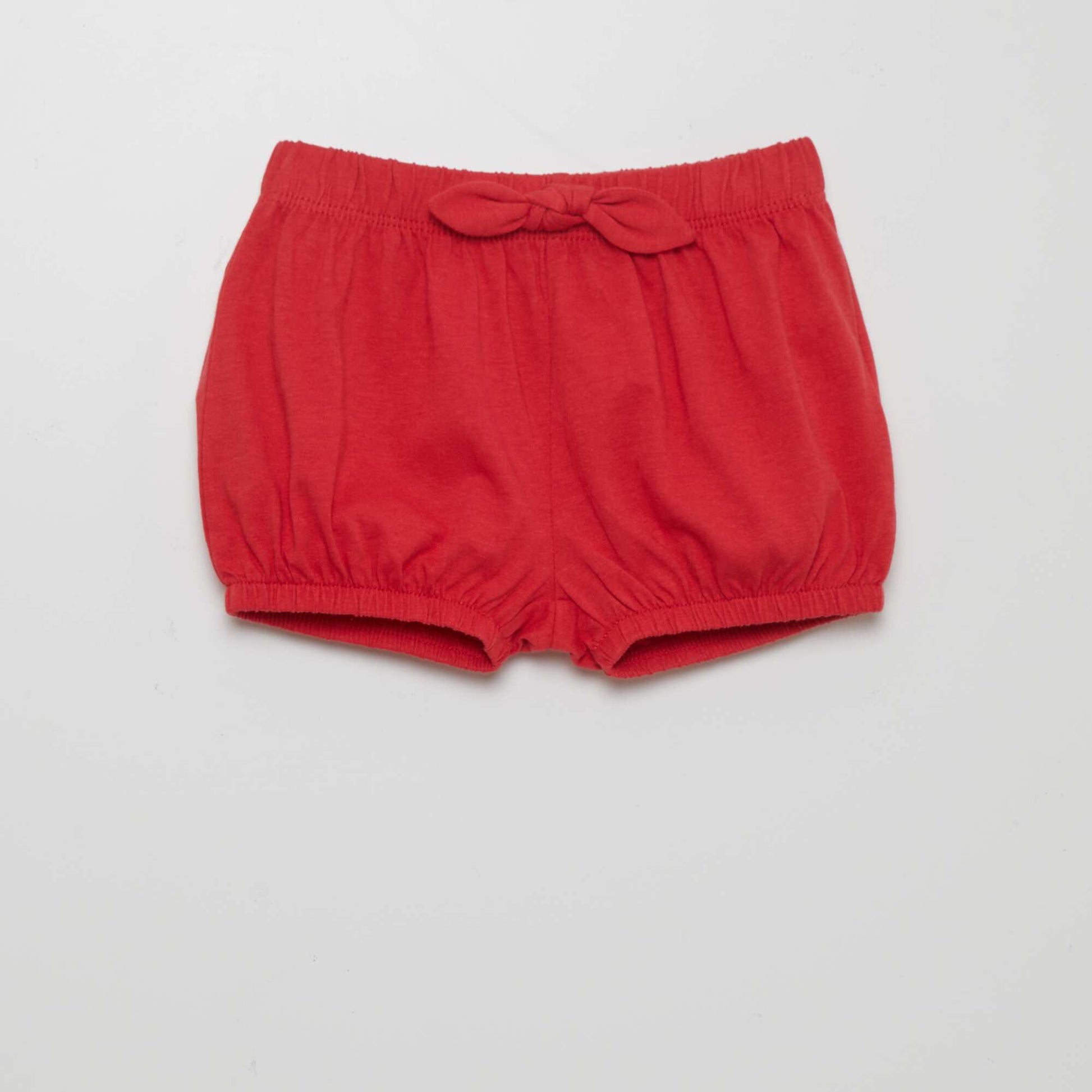 Lot de 2 shorts en jersey Rouge