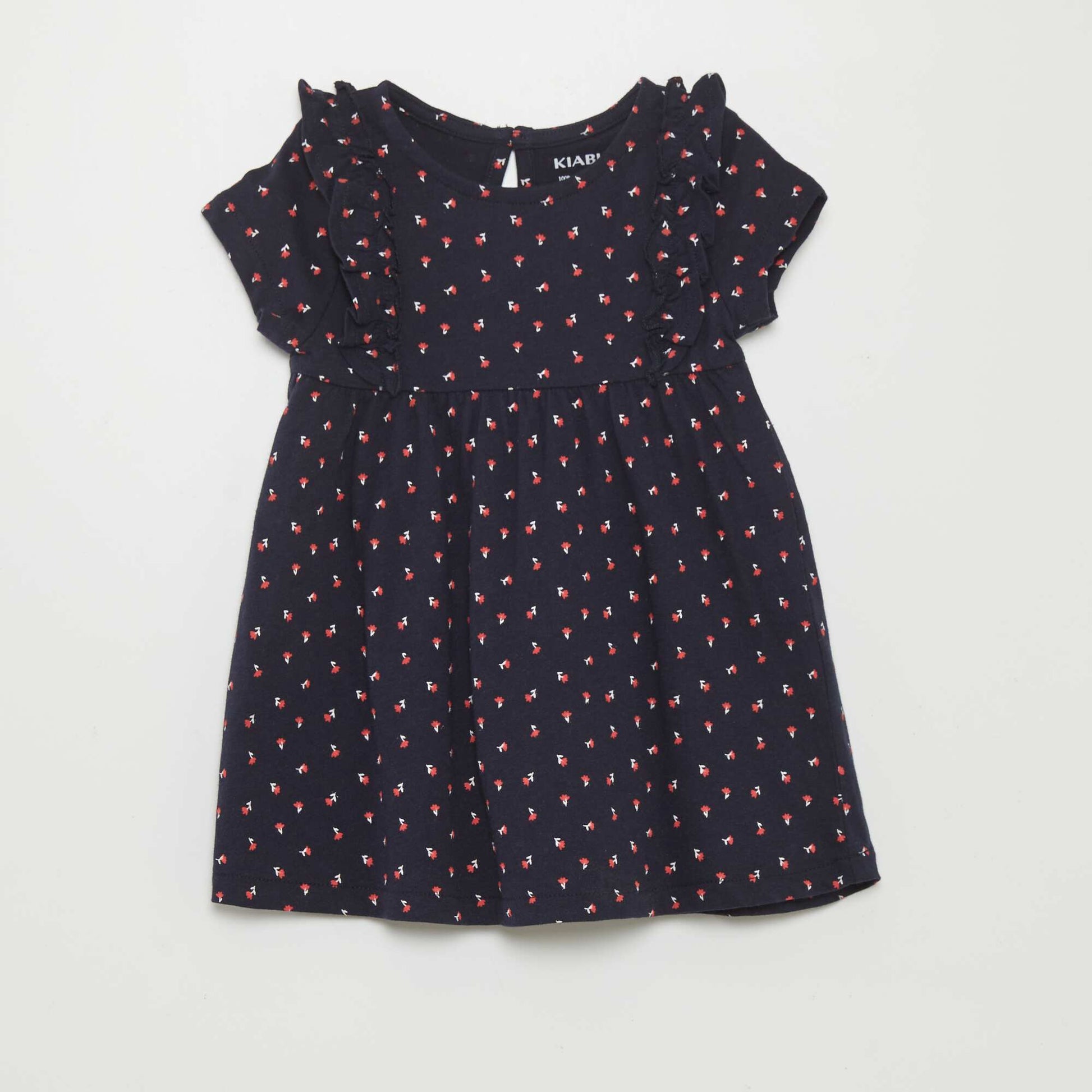 Robe motif Bleu