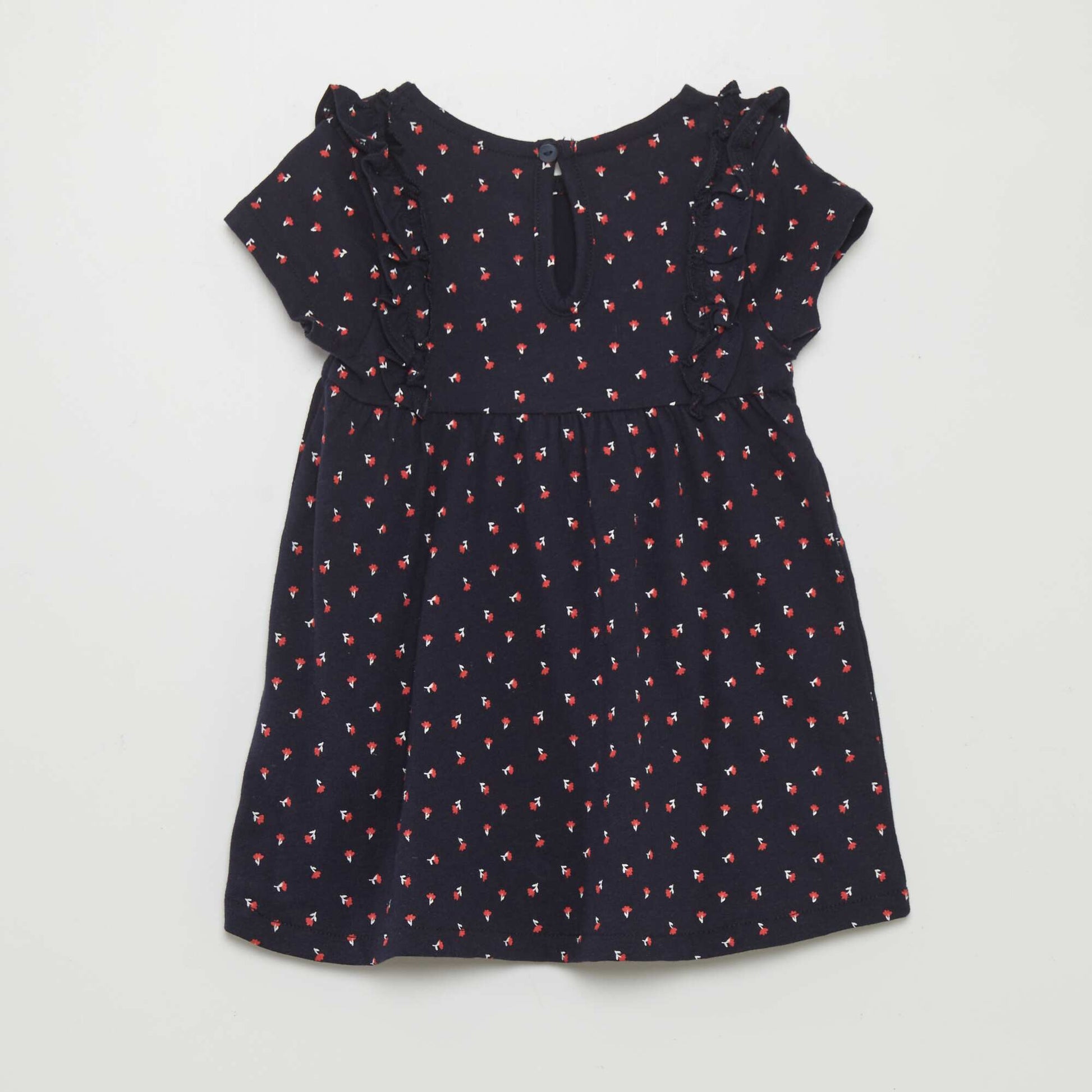 Robe motif Bleu