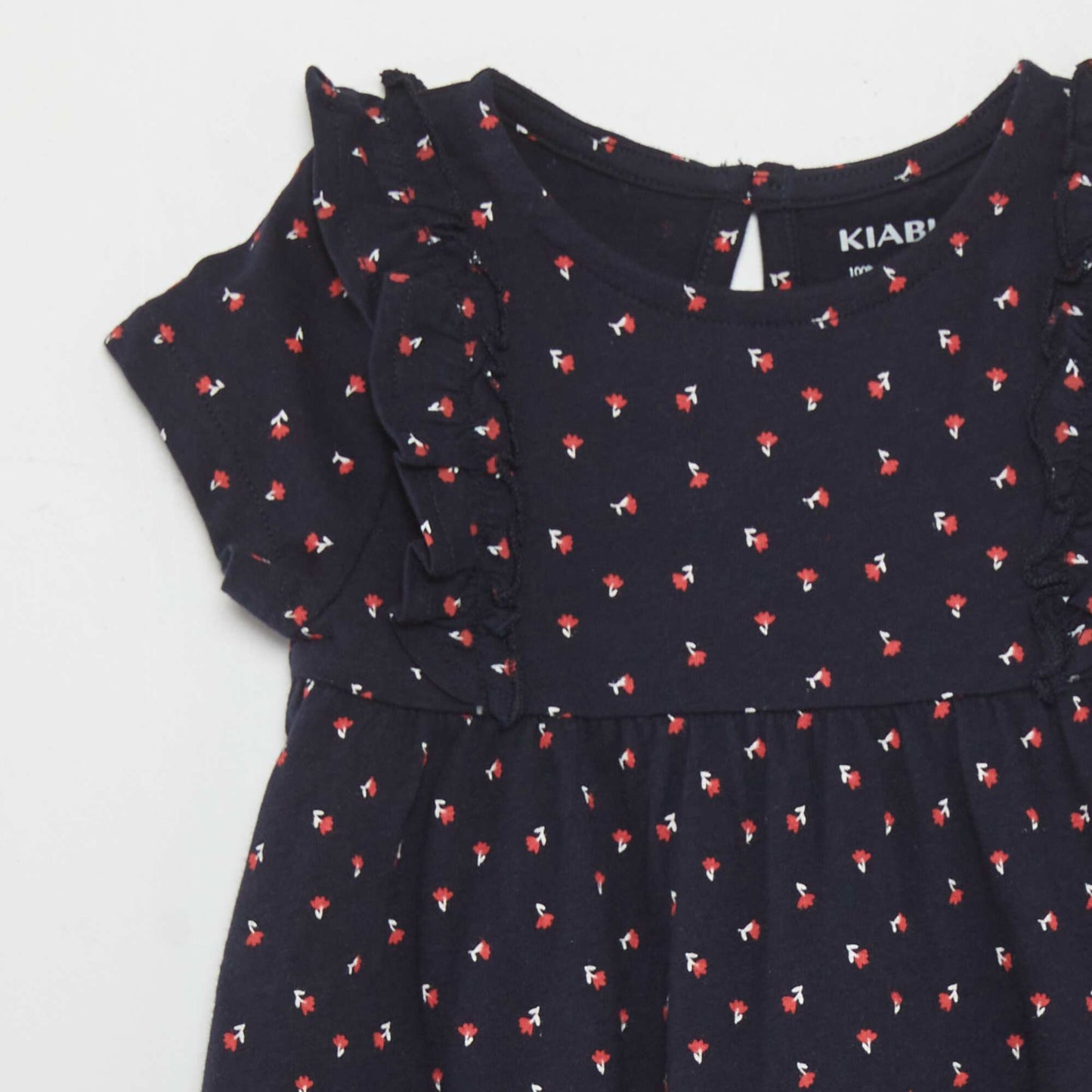 Robe motif Bleu