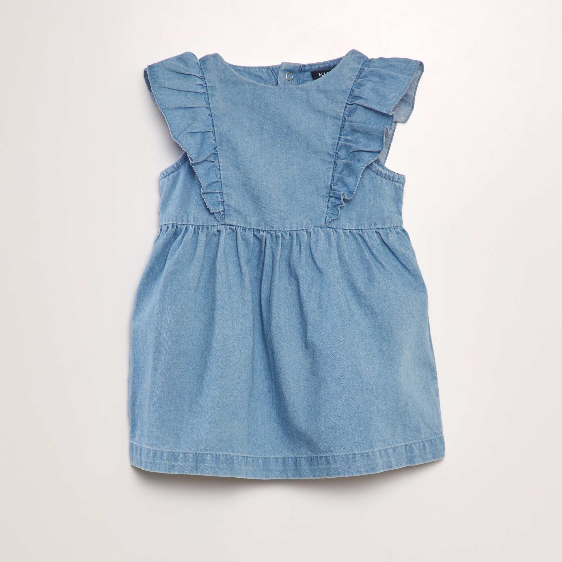 Robe en denim + culotte - 2 pi ces Bleu