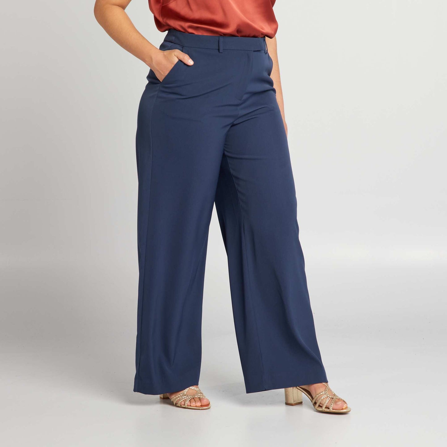 Pantalon de tailleur Bleu marine