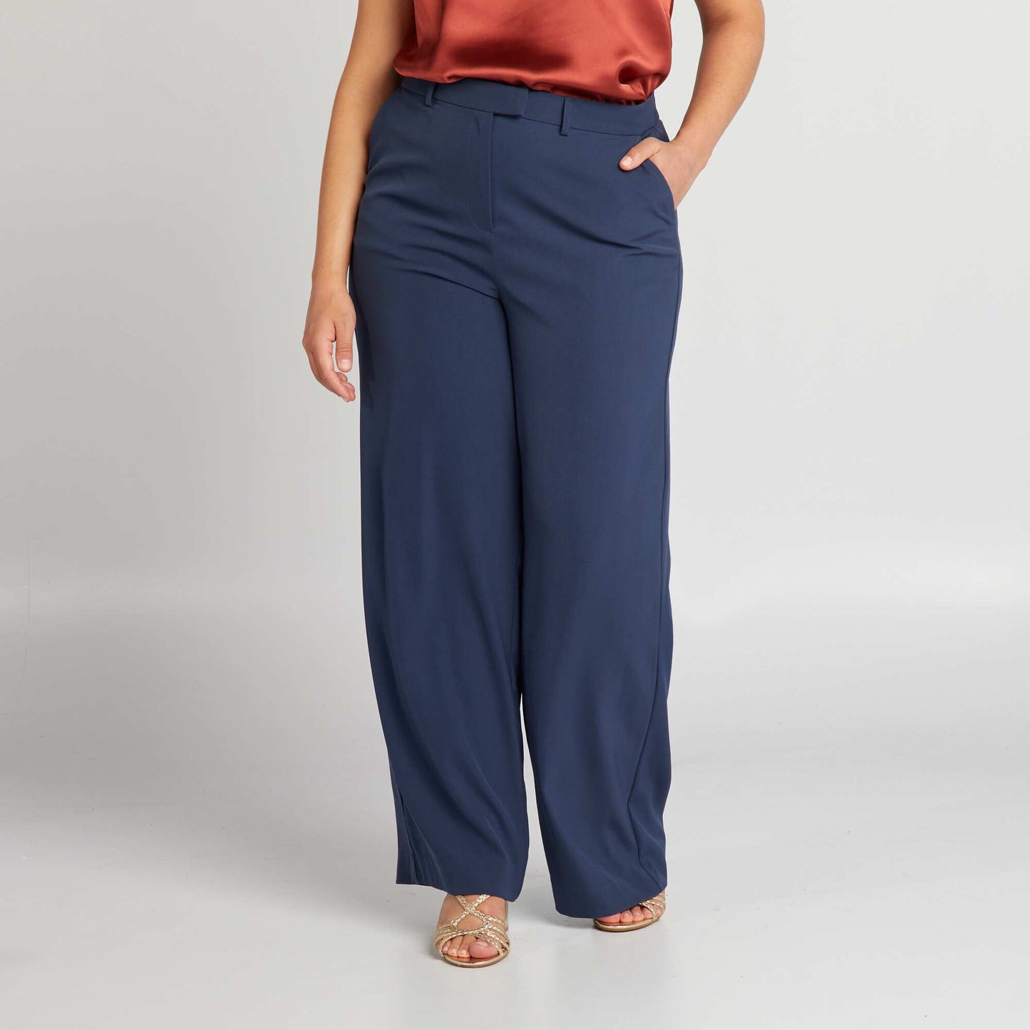 Pantalon de tailleur Bleu marine